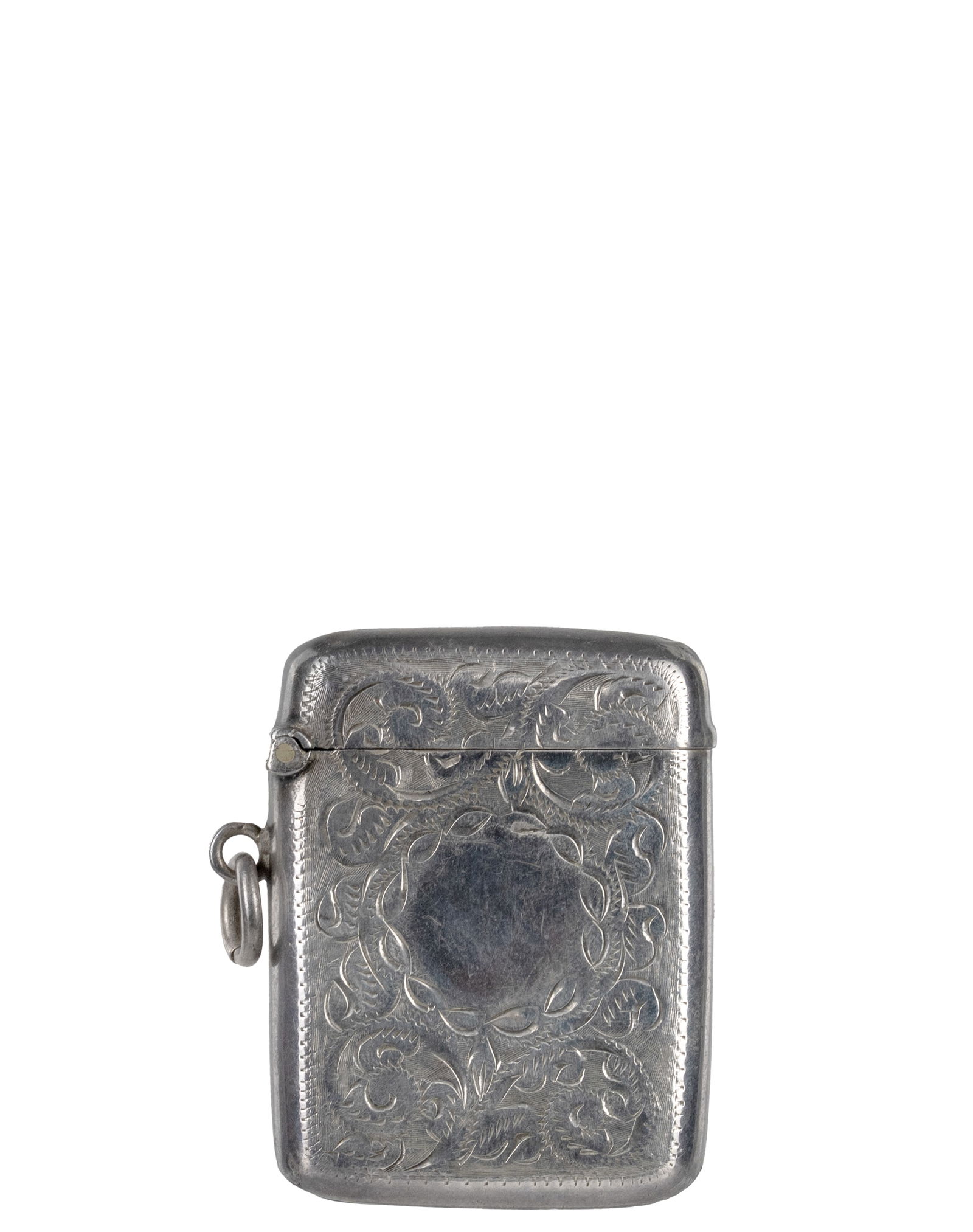 Silver matchbox: Boite à allumettes en argent Argent sterling .925 pesant 27.96 Dimension: 1 7/8 haut x 1 3/8 large 4.5cm haut x 3.5cm wide ------------- Silver matchbox Sterling silver .925 weighing