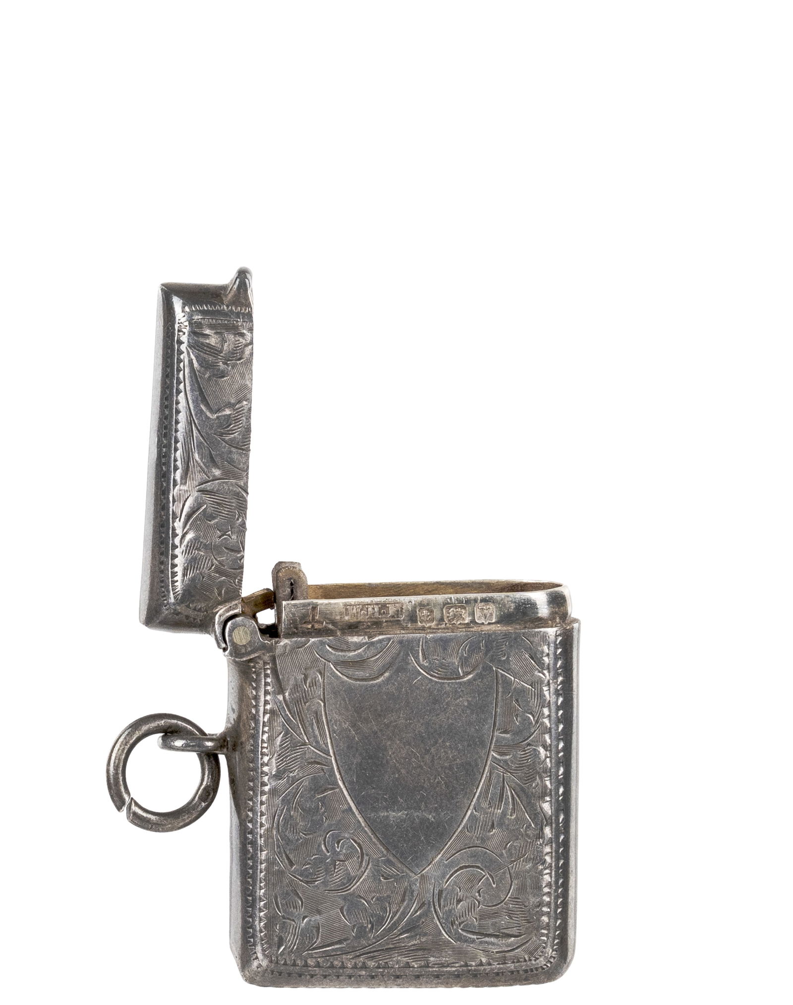 Silver matchbox - 2