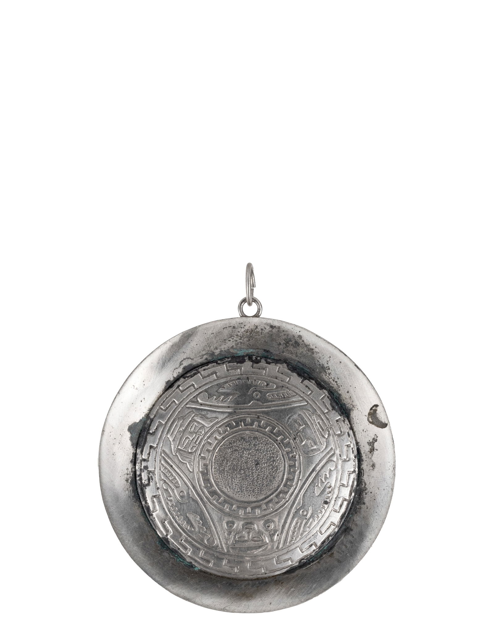 Large .900 Silver Pendant (1 of 3)
