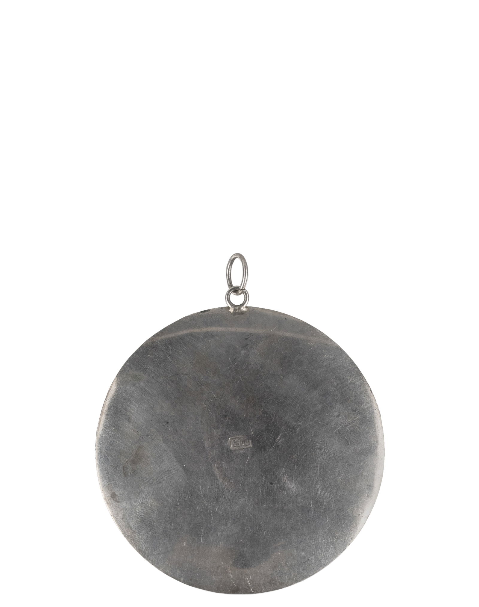 Large .900 Silver Pendant - 2