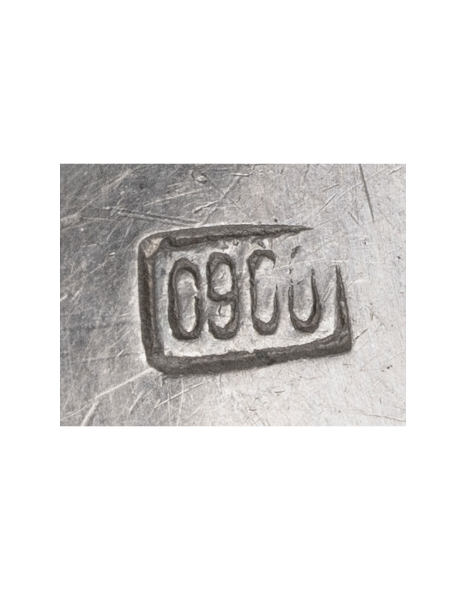 Large .900 Silver Pendant - 3