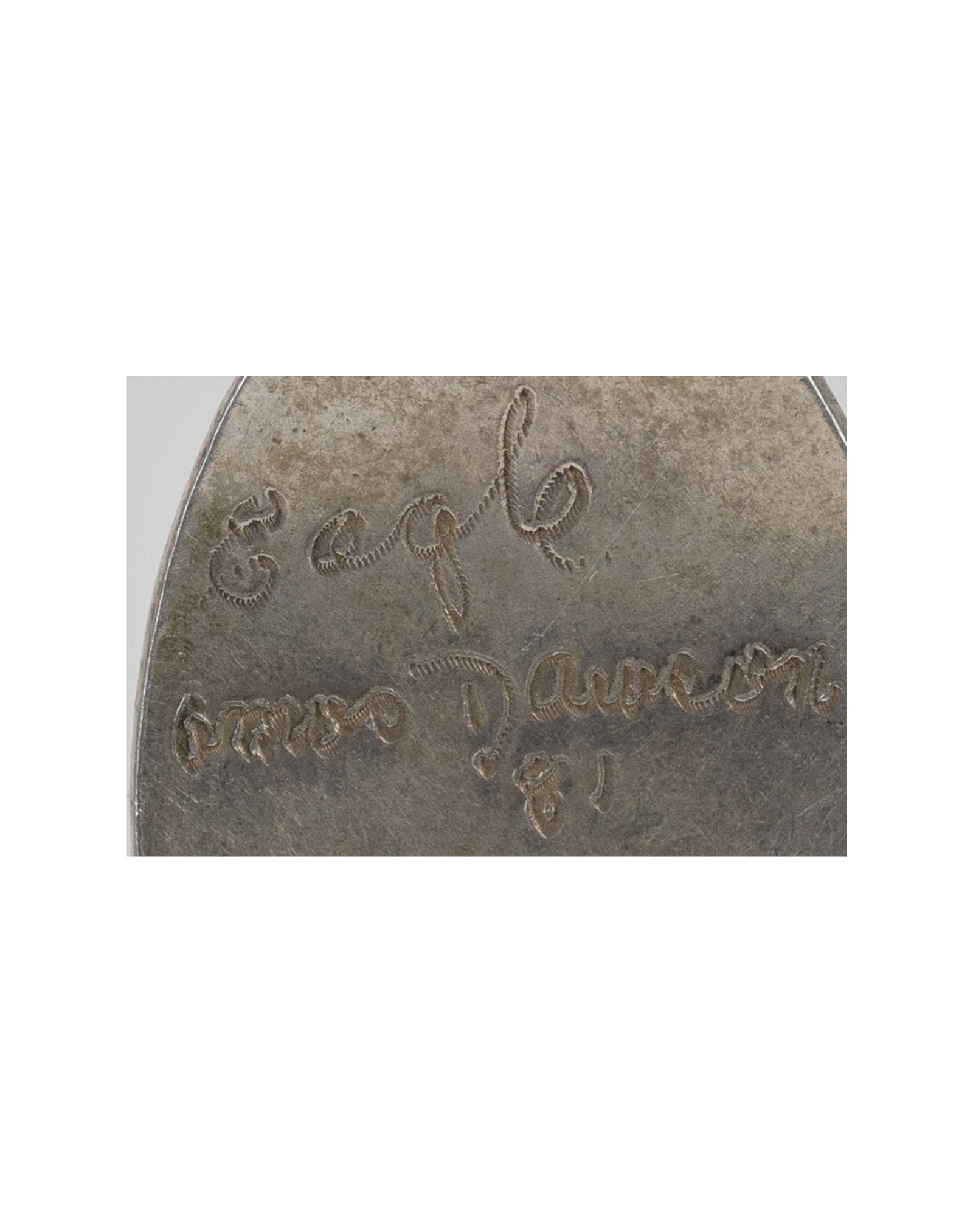 Set of 2 Haida North West Coast Sterling Silver Eagle Pendant - 4