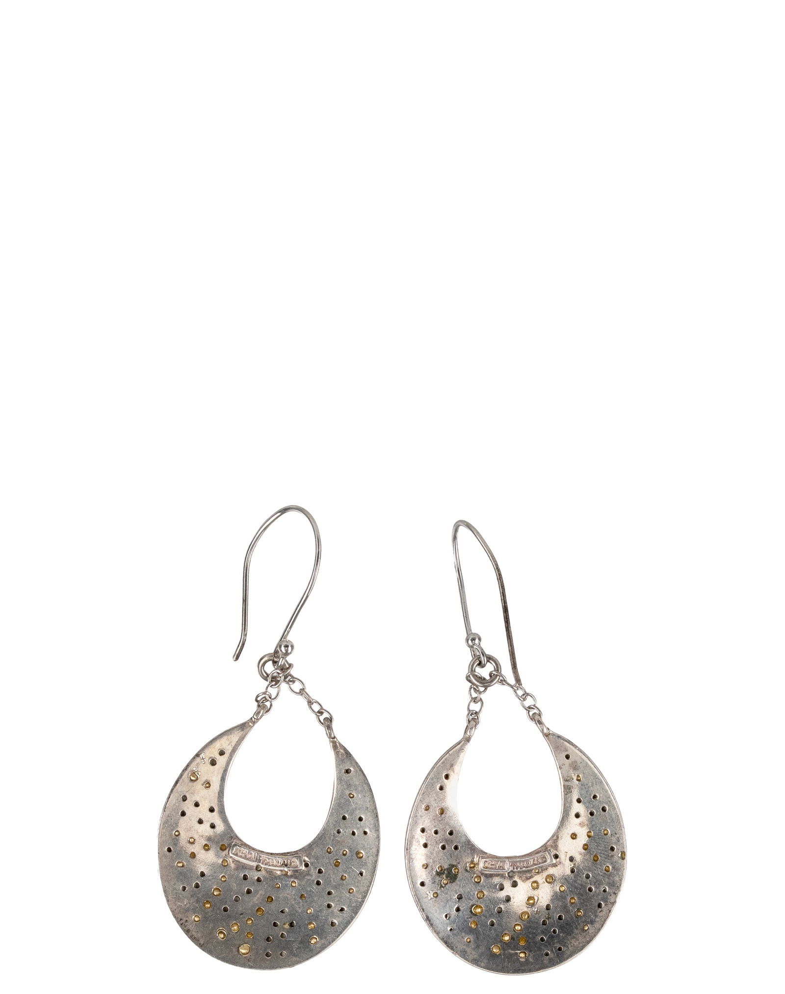 Sterling Silver Marcasites Earrings - 2