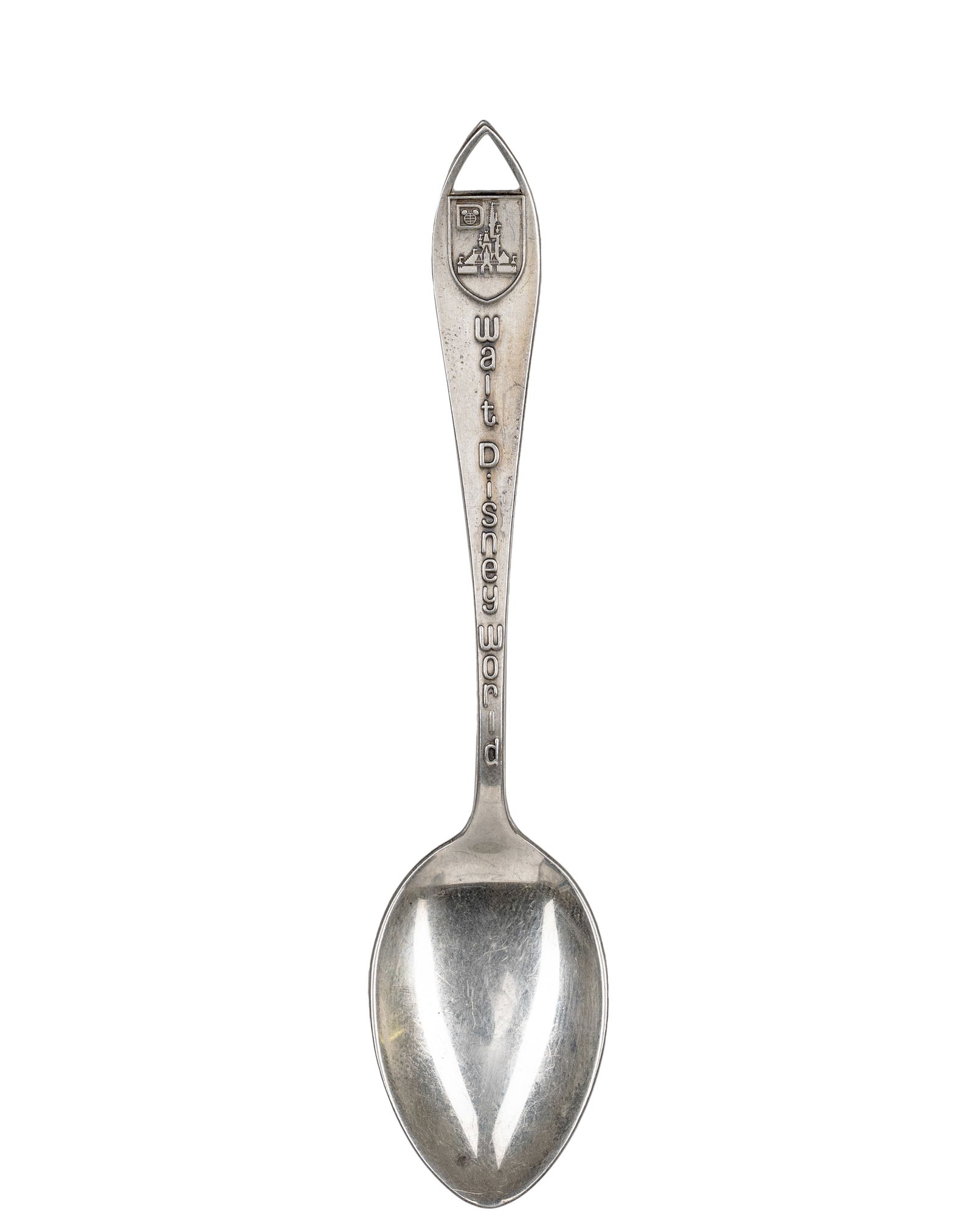 Walt Disney - Silver Spoon: Walt Disney Cuilliere en argent Petite cuilliere en argent .925, production Walt disney (chateau). Poids de 10.3gr Dimension: 4 1/8 Pouces 10.5cm ------------- Walt Disney Silver Spoon Small