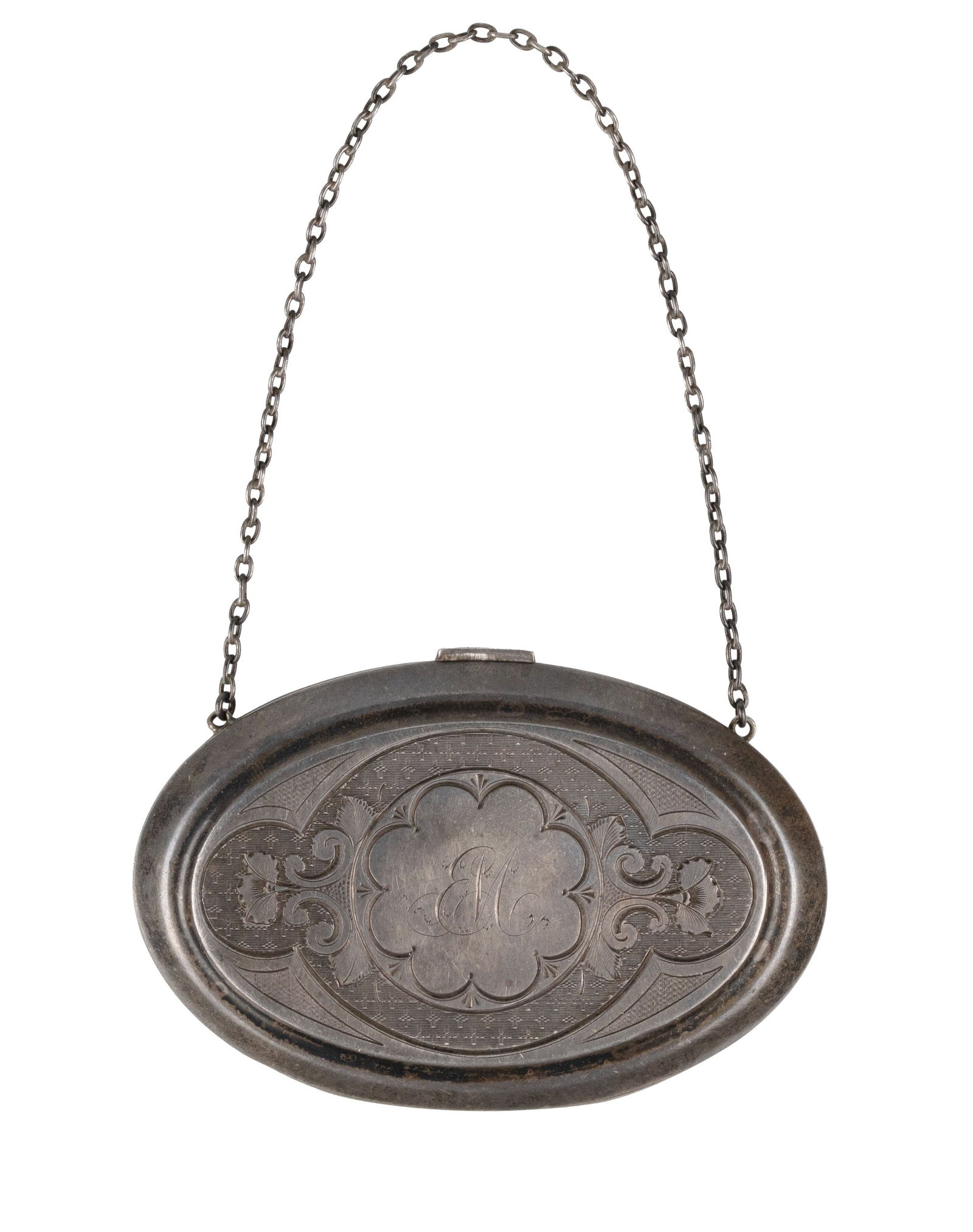 Antique Sterling Silver Ladies Purse - 2