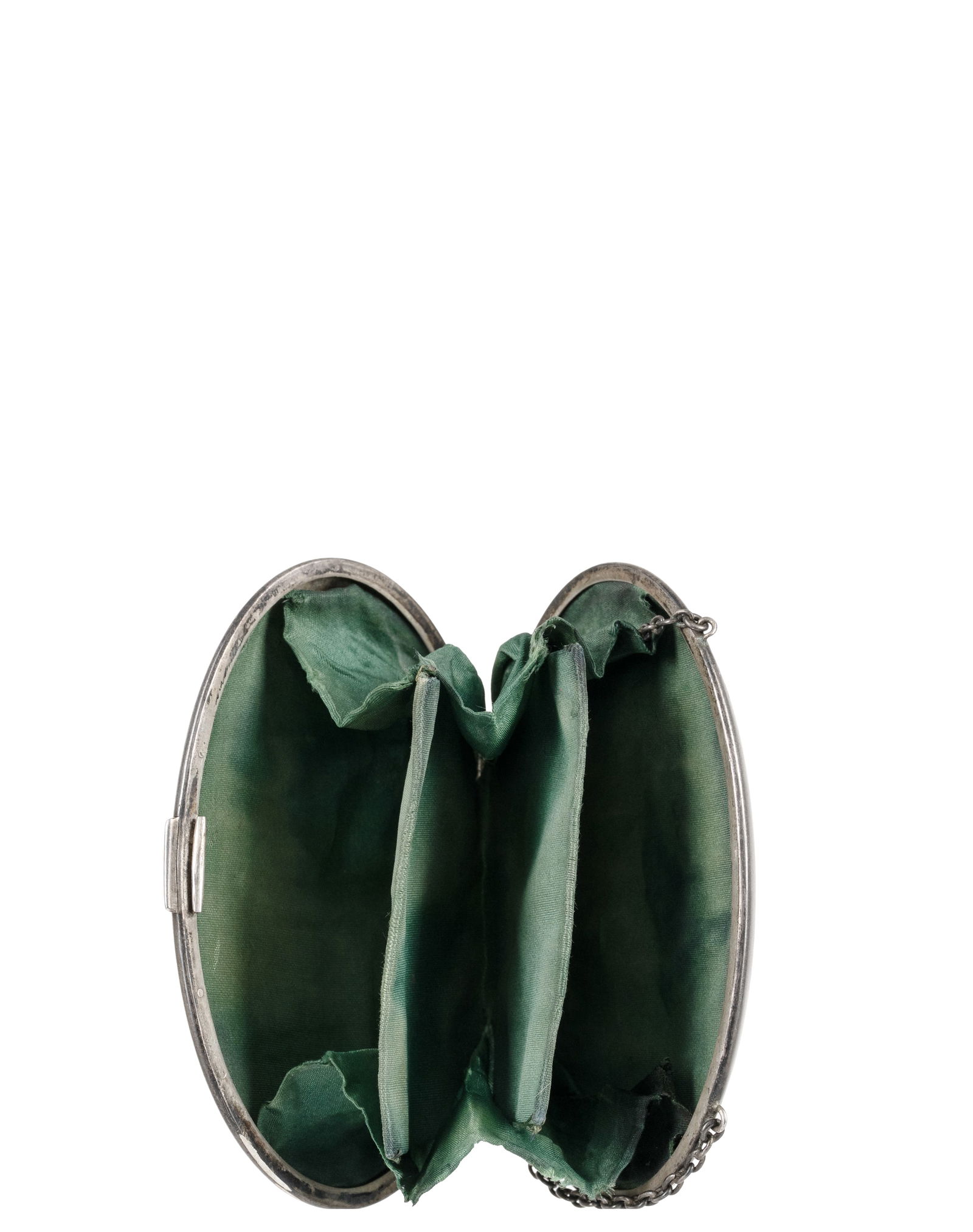 Antique Sterling Silver Ladies Purse - 3