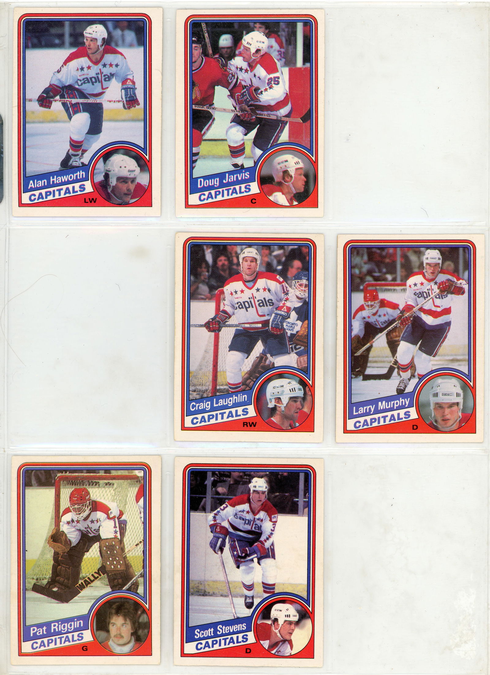Hockey - 1984-85 O-Pee-Chee partial series - 2