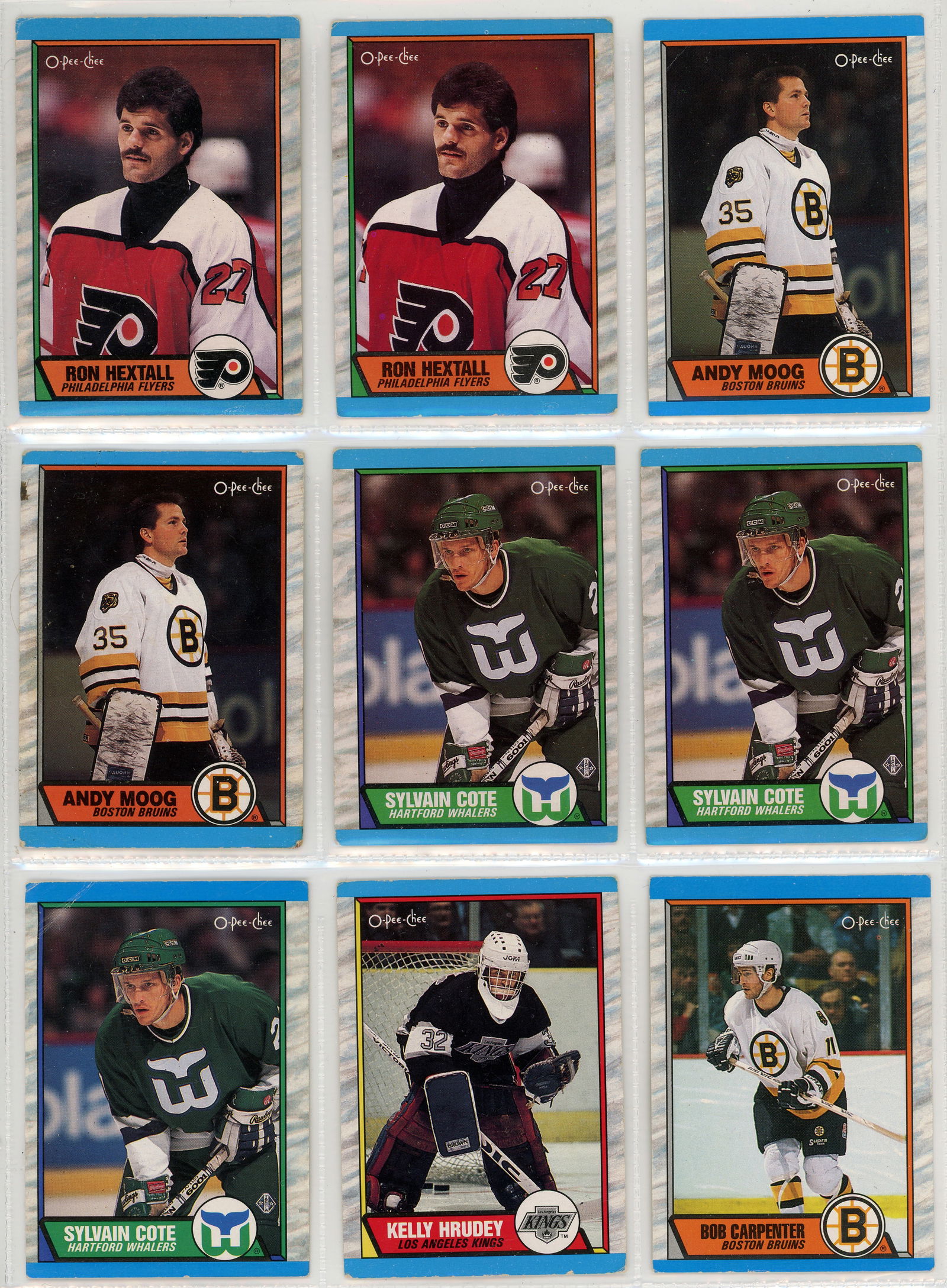 Hockey - 1989-90 O-Pee-Chee cards Lot - 2