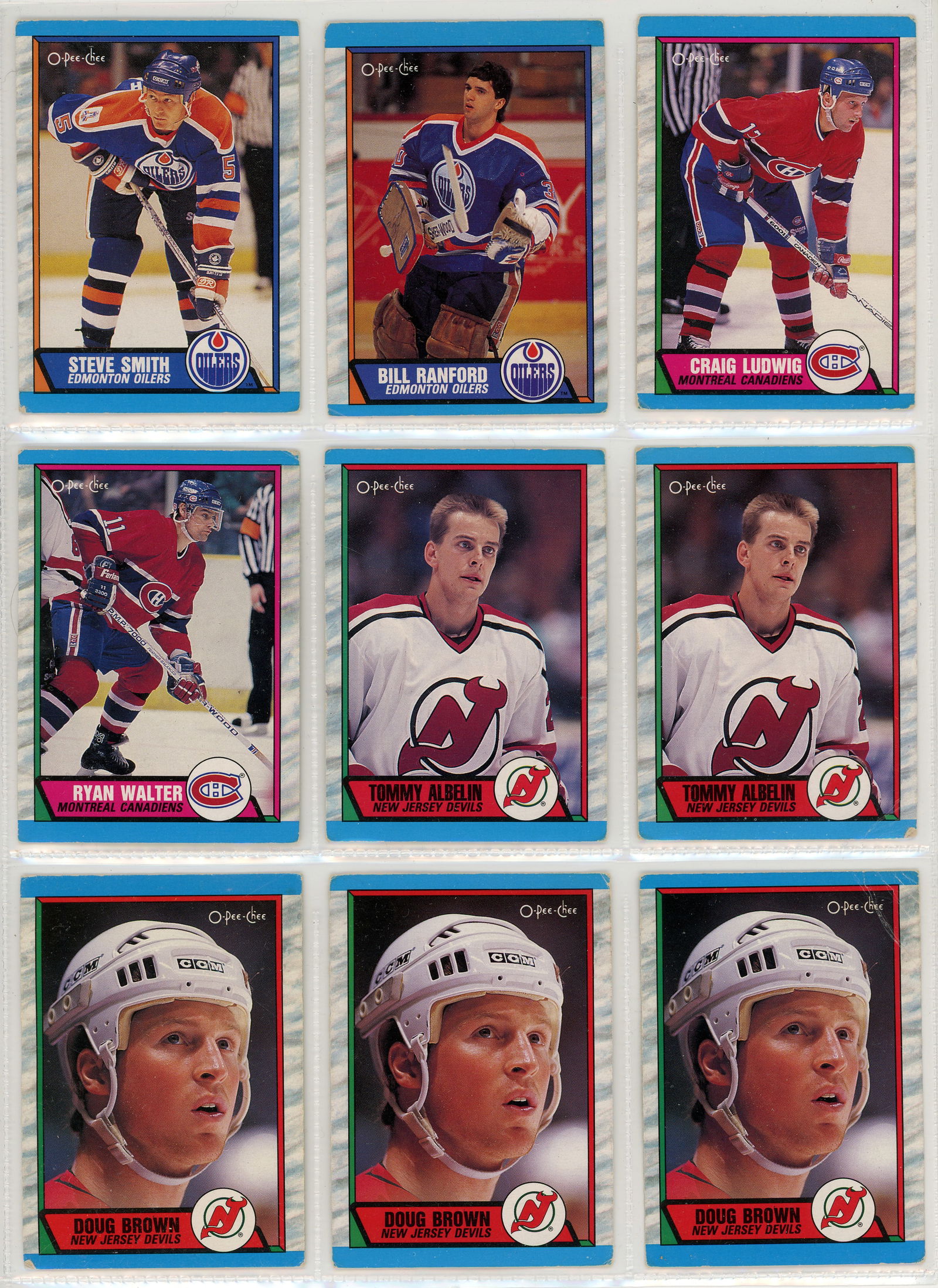 Hockey - 1989-90 O-Pee-Chee cards Lot - 3