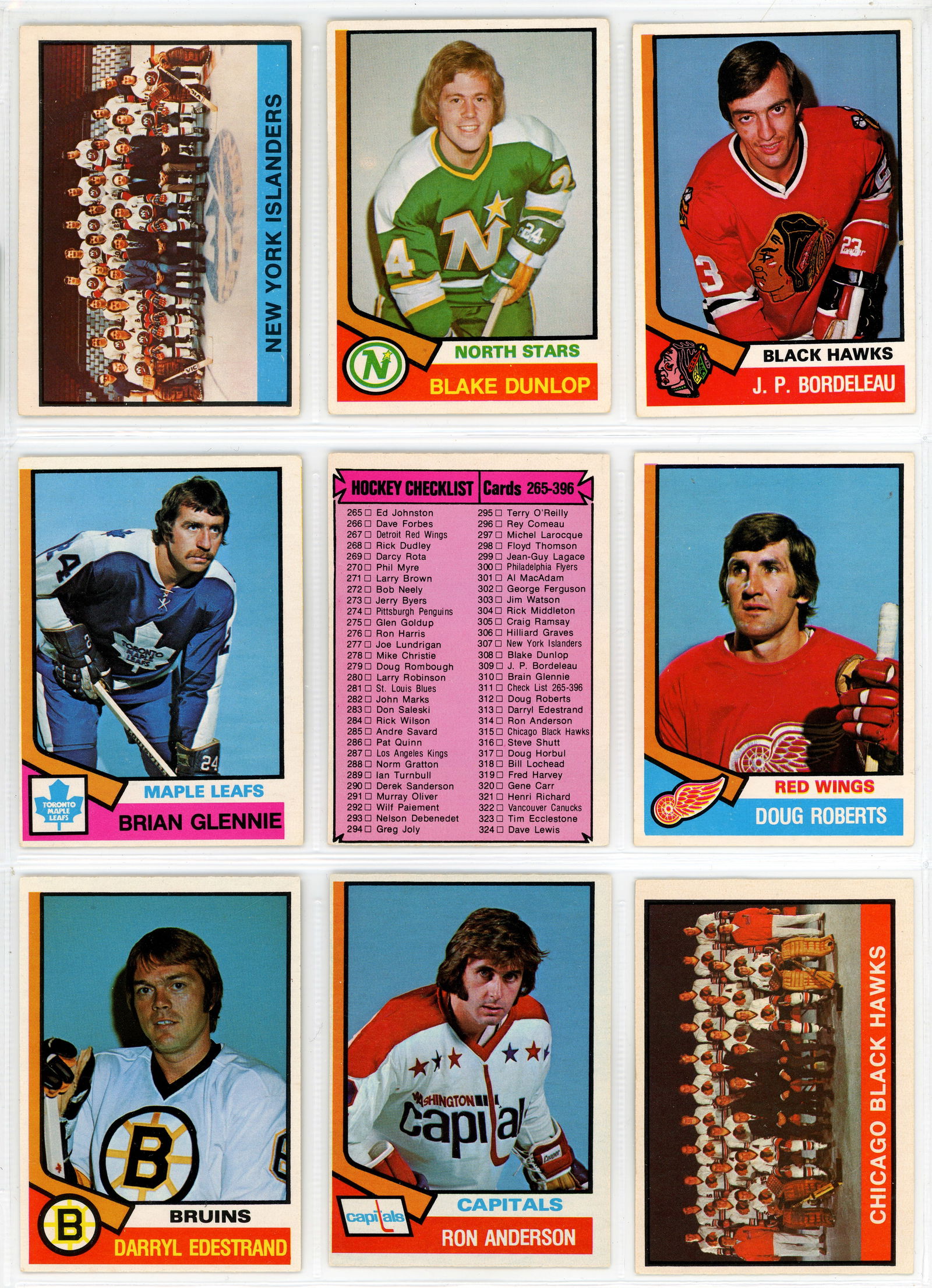 O-Pee-Chee - 1974-75 O-Pee-Chee complete set - 5