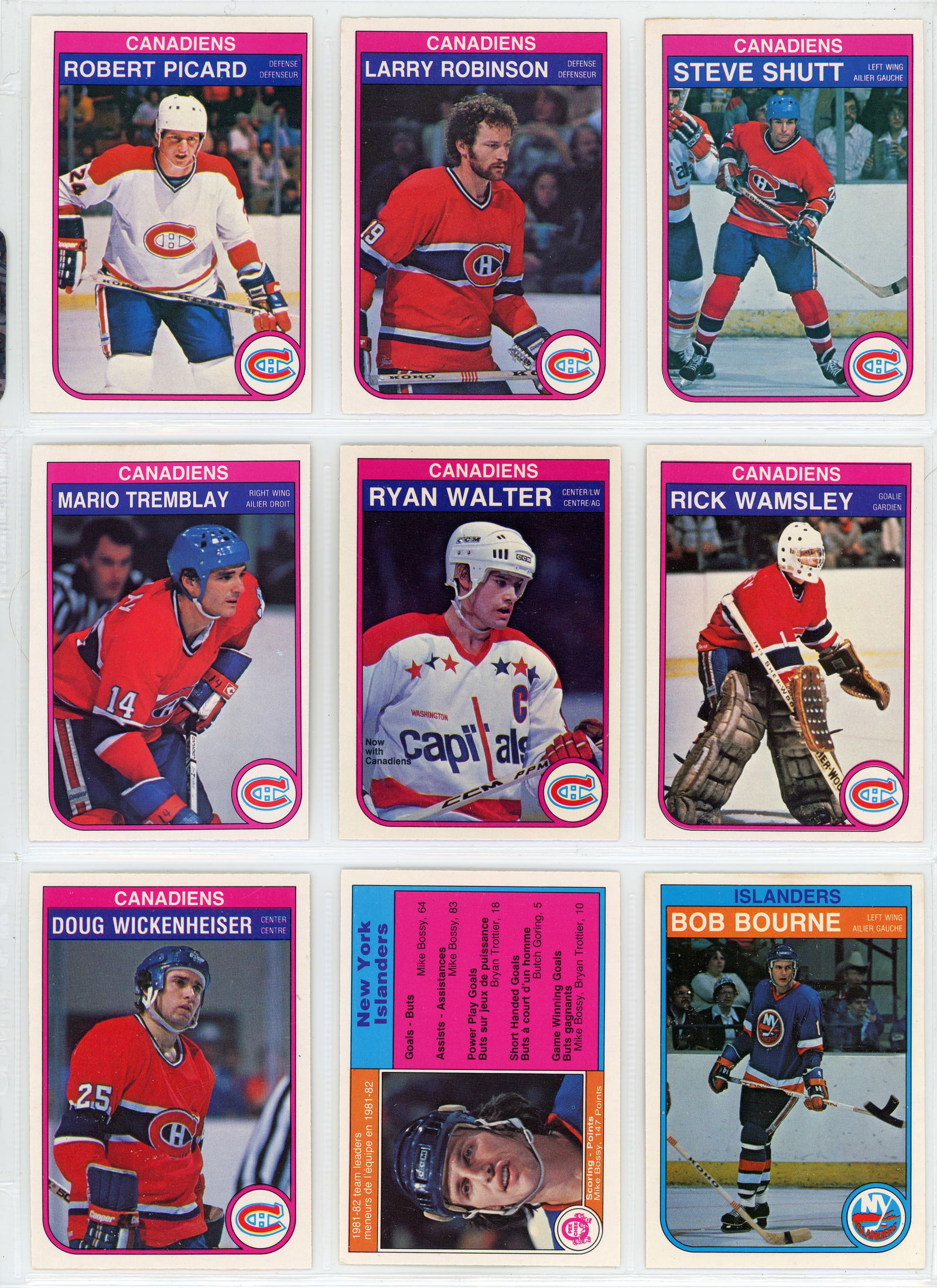 Hockey - 1982-83 O-Pee-Chee complete set - 2