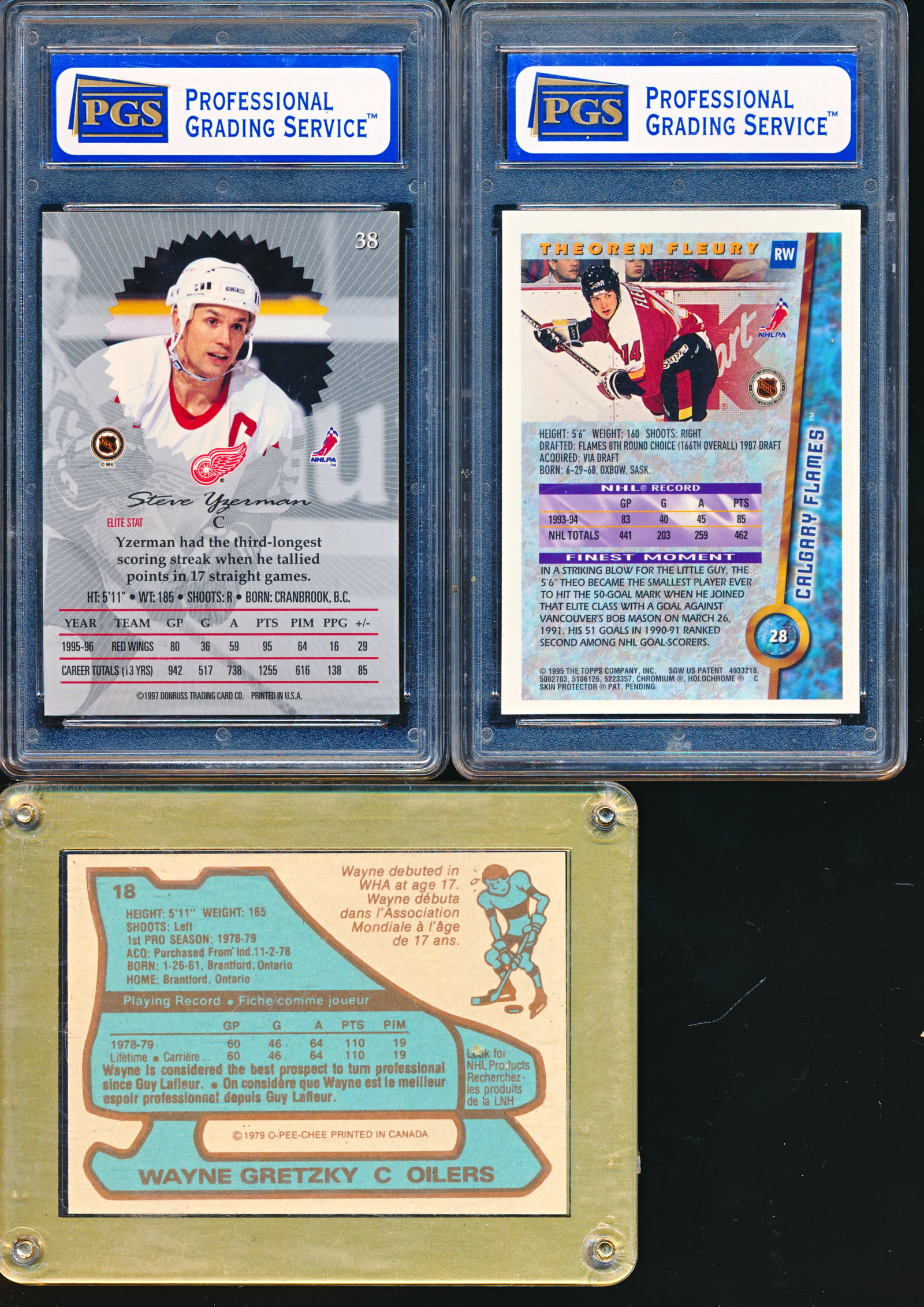 Multi-Players - Vintage graded Hockey cards - 4