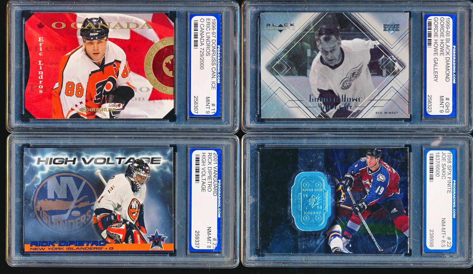 Multi-Players - Vintage graded Hockey cards - 5