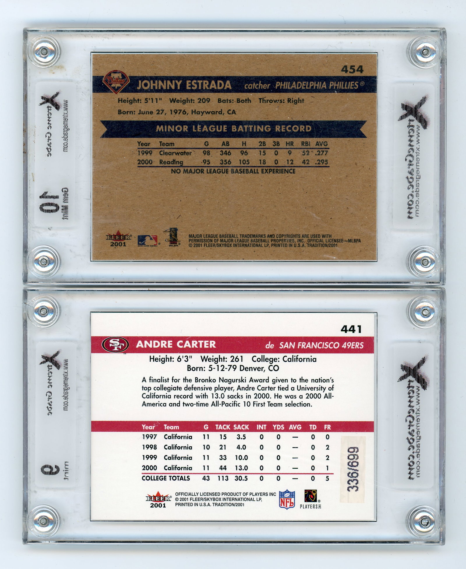 Multi-Players - Graded football cards - 4