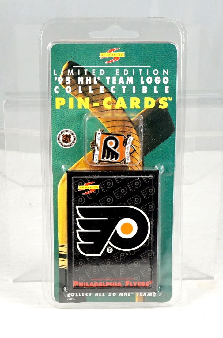 Pin-Cards collection: Pins et carte de collection 8 paquets Pinacles, edition limité Flyers de Philadelphie neuf et emballé Rapport de condition: Neuf ------------- Pin-Cards collection Pinacle