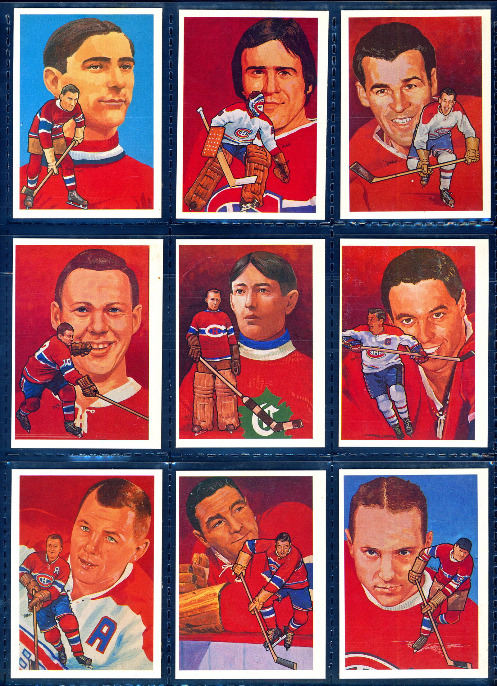 Hockey - 1983 Hall of Fame Collection cartophillium - 2
