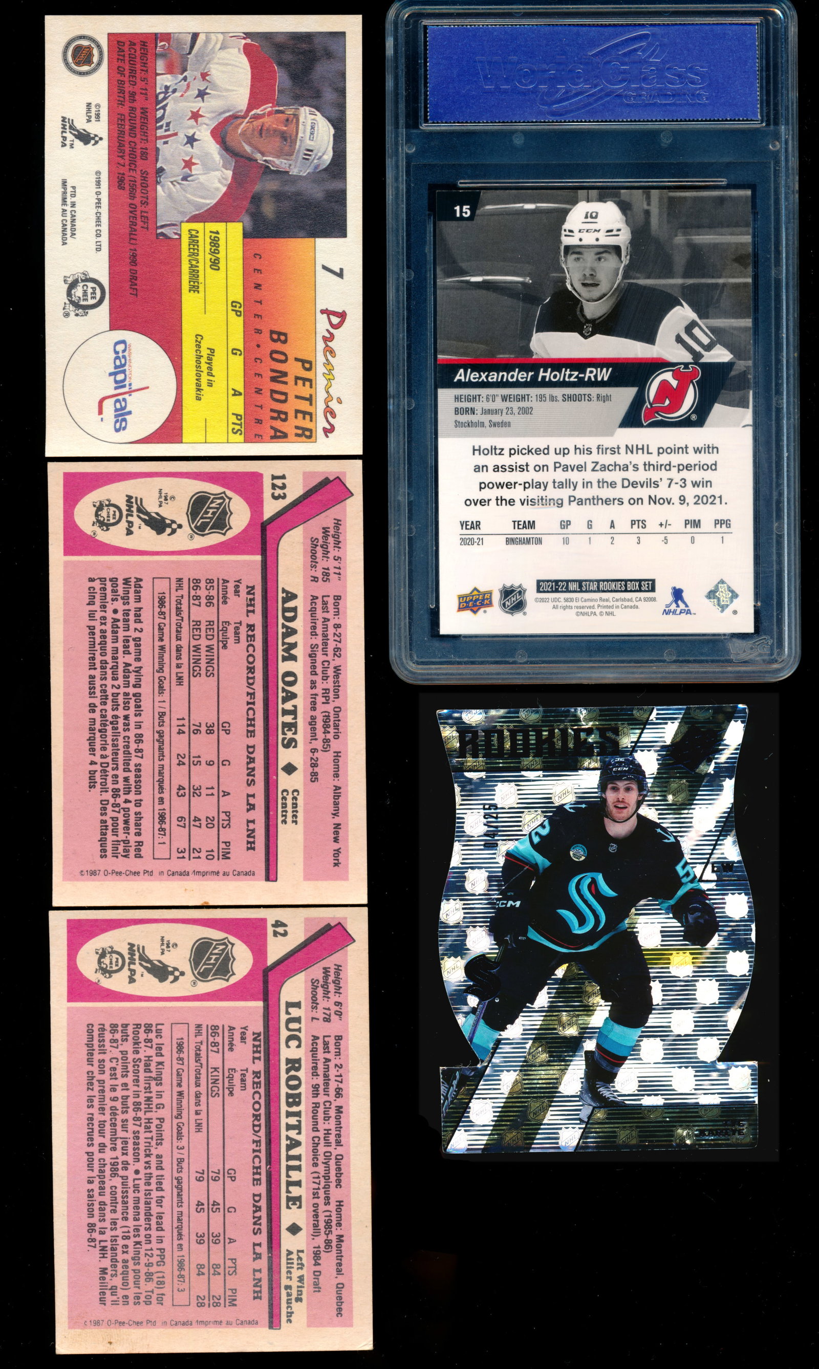 Rookies hockey cards lot - 2