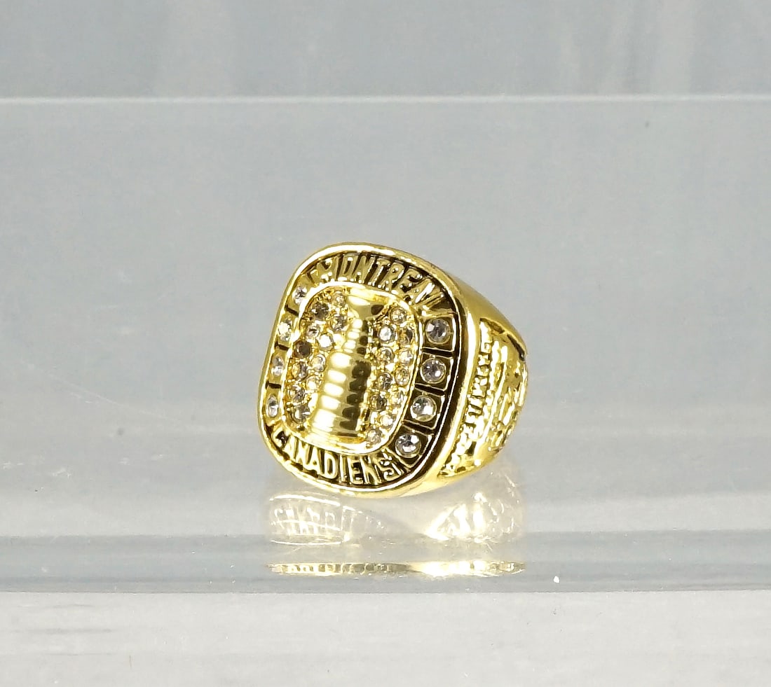 Replicas St-Louis Blues Stanley Cup Championship Ring and Elmer Lach Ring - 9