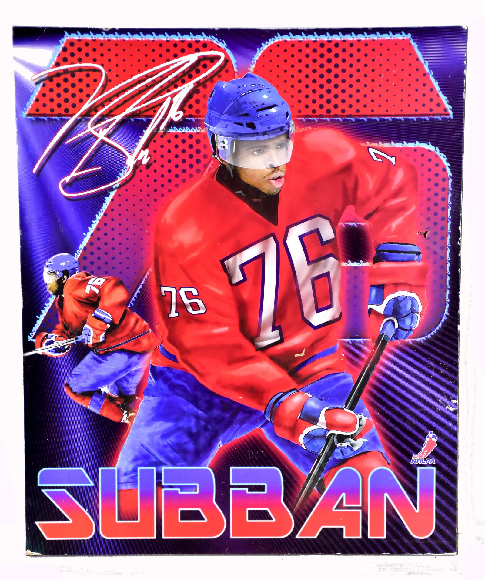 Frame and Laminate montreal Canadiens Lot - 10