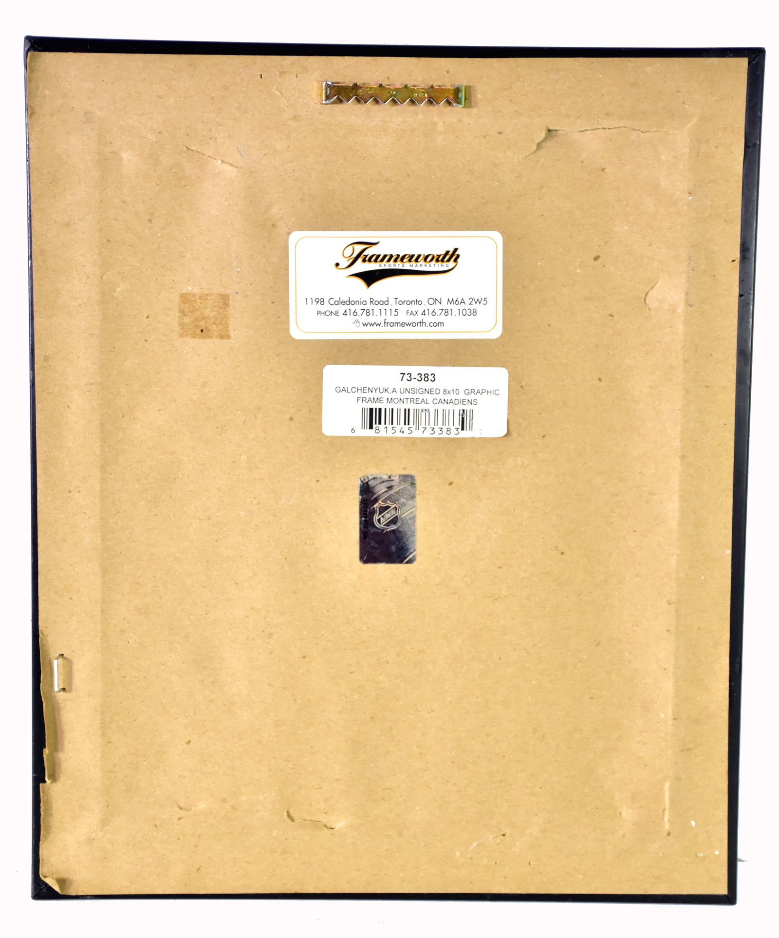 Frame and Laminate montreal Canadiens Lot - 3