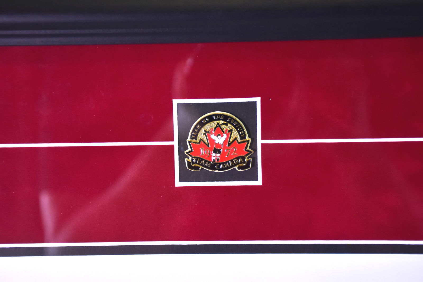 Equipe Canada - multiple autographed framework - 7