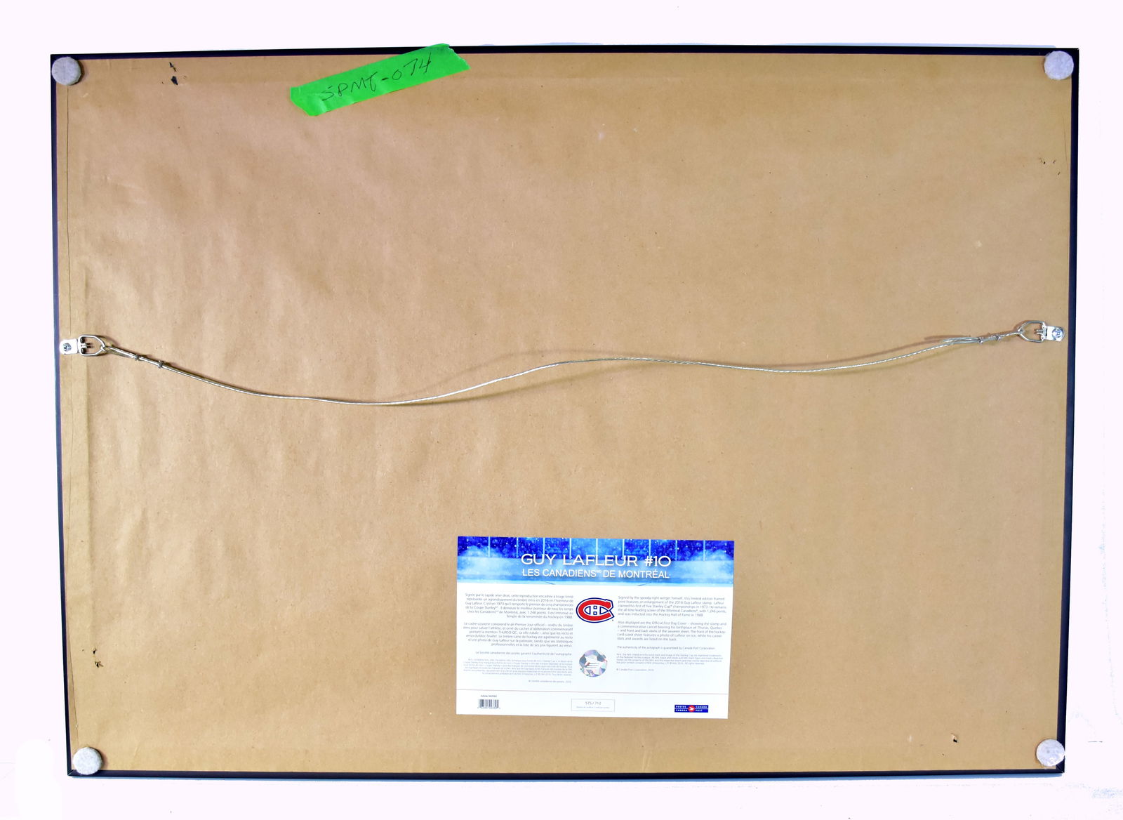 Guy Lafleur - Autographed Framework - 8