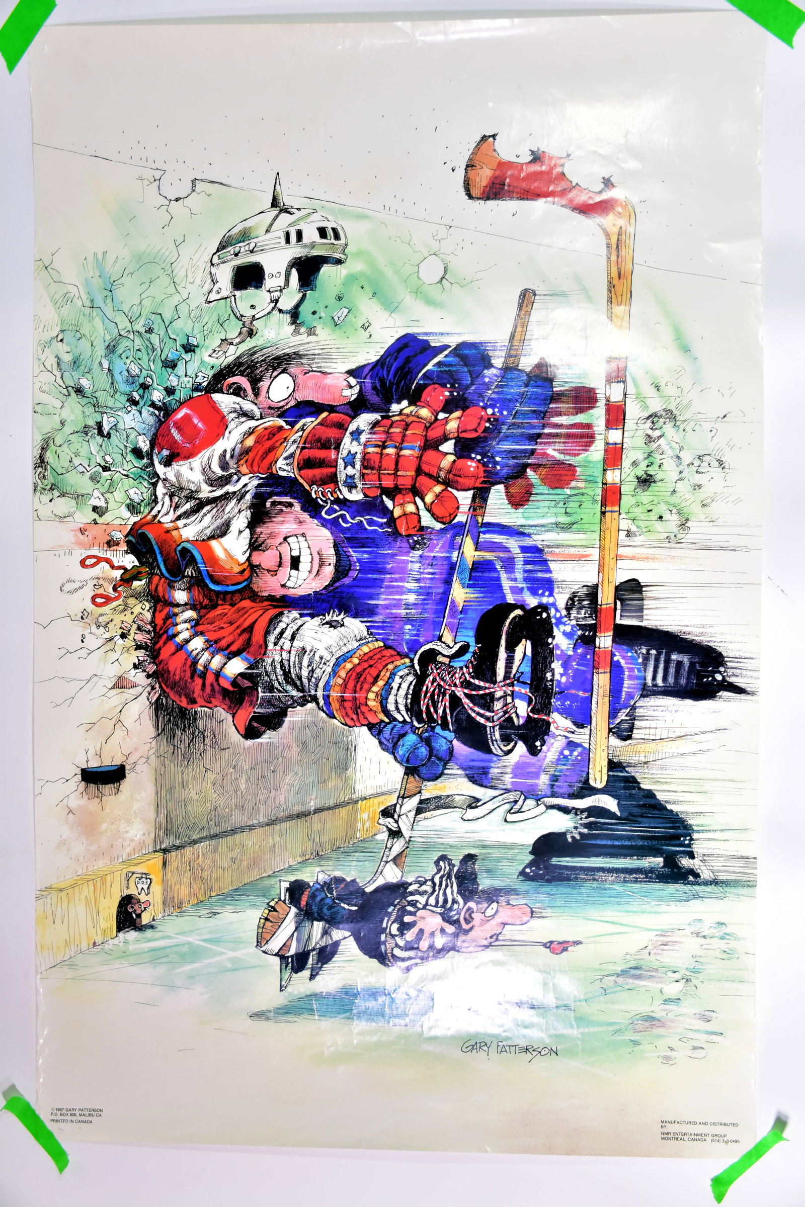Gary Patterson - Poster/lithograph by Gary Patterson: Gary Patterson Poster/lithographie de Gary Patterson mesure 22 x 34 Pouces Rapport de condition: bonne condition ------------- Gary Patterson Poster/lithograph by Gary Patterson measures 22