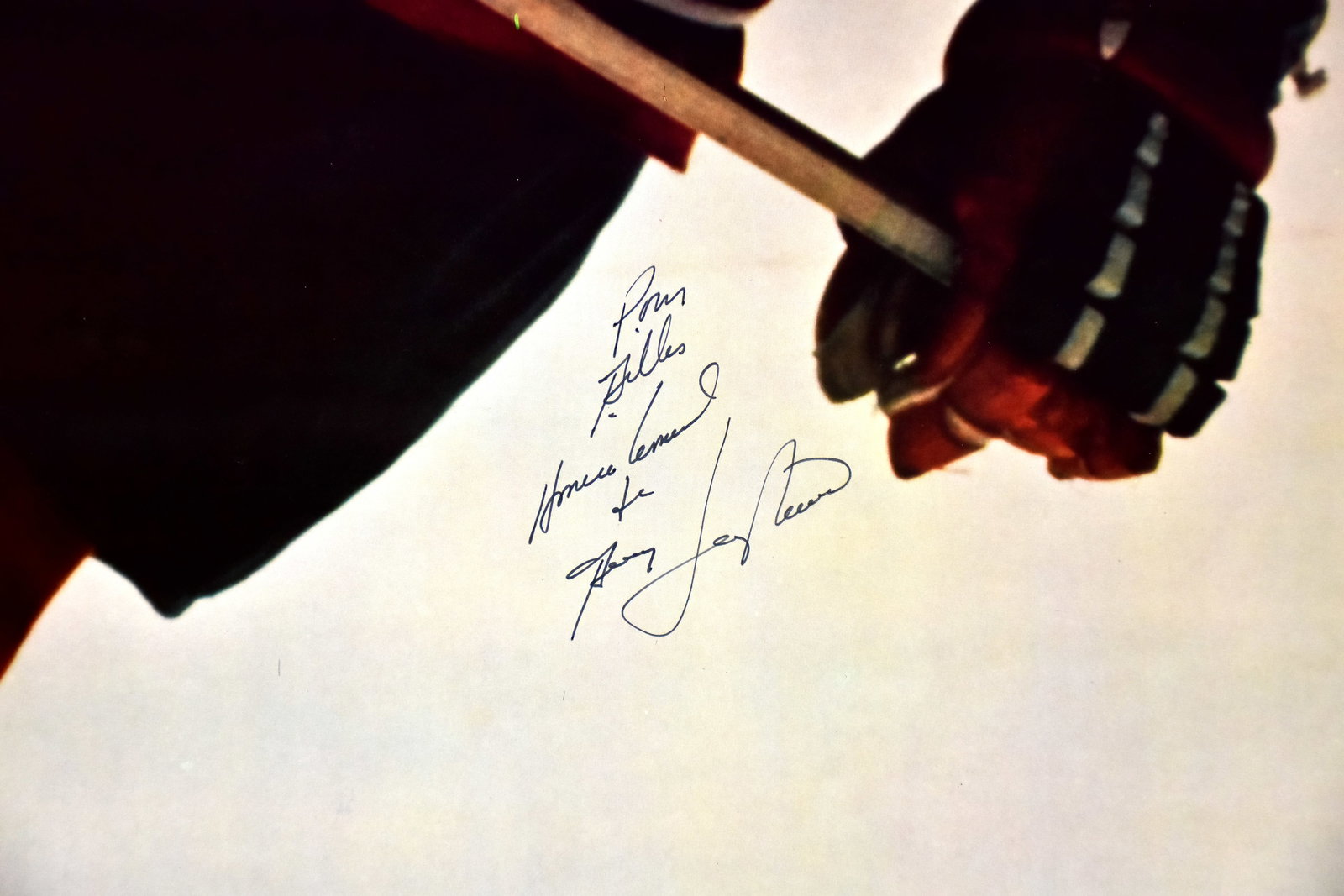 Guy Lafleur - Poster/Photo signed by Guy Lafleur - 2