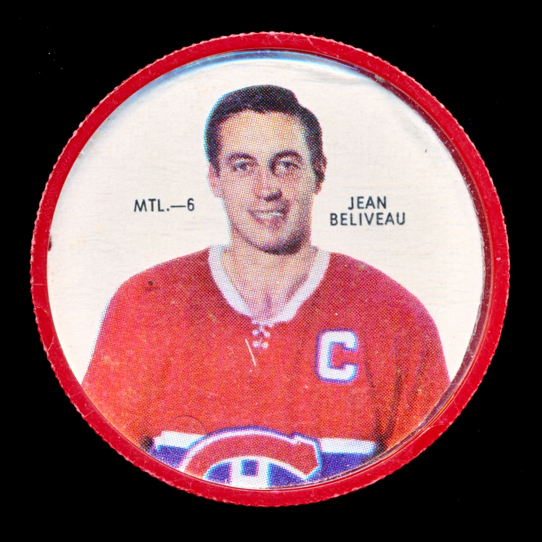 Hockey - 1968-69 Shiriff Tokens #8 Jean Béliveau: Hockey 1968-69 Jetons Shiriff #8 Jean Béliveau 1968-69 Jetons Shiriff #8 Jean Béliveau Rapport de condition: tres bonne condition ------------- Hockey 1968-69 Shiriff Tokens #8 Jean