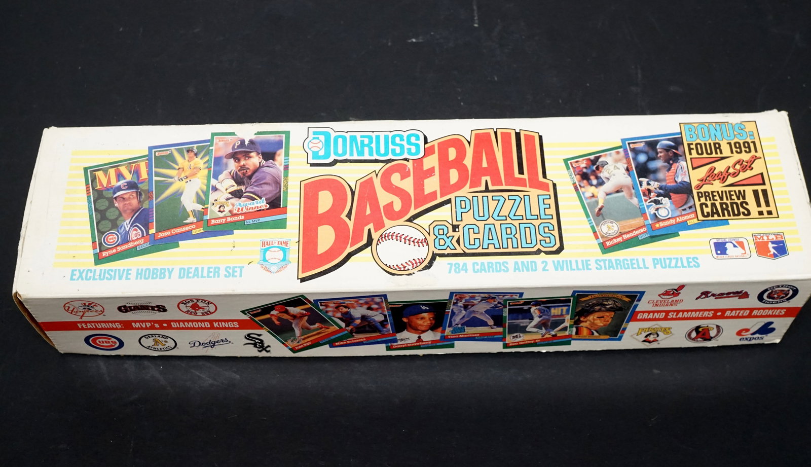 Baseball - 1991 Donruss Baseball puzzle and cards - 2