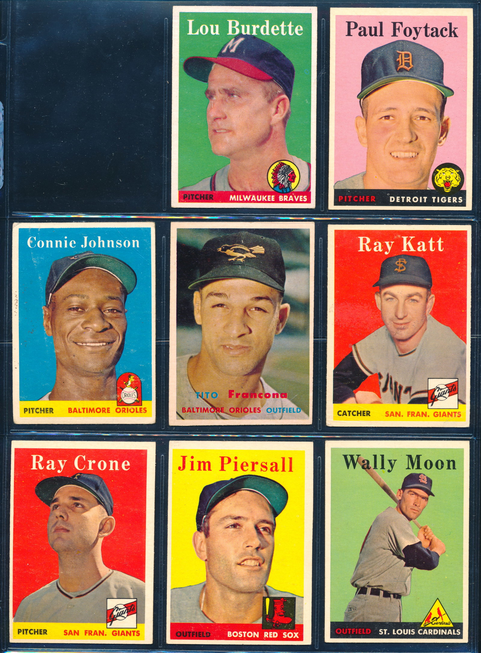 Baseball - 1958 Topps baseball cards Lot (1 of 2)