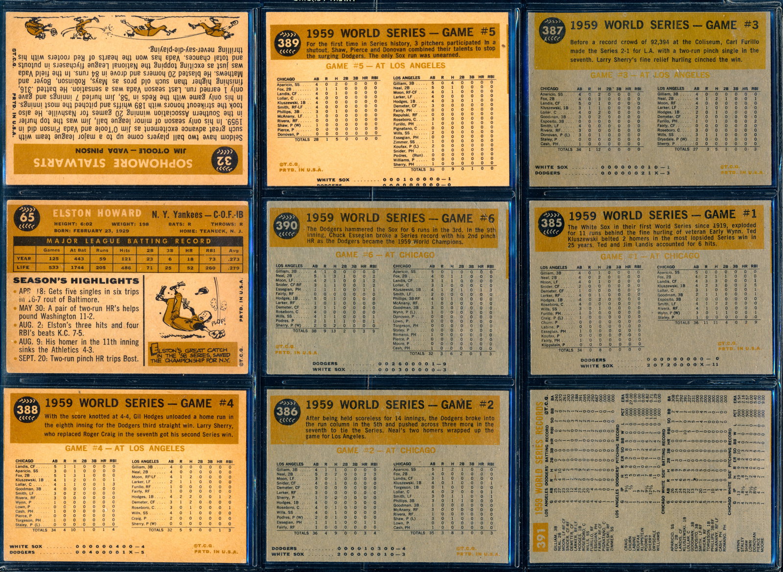 Baseball - 1960 Baseball cards lot - 2