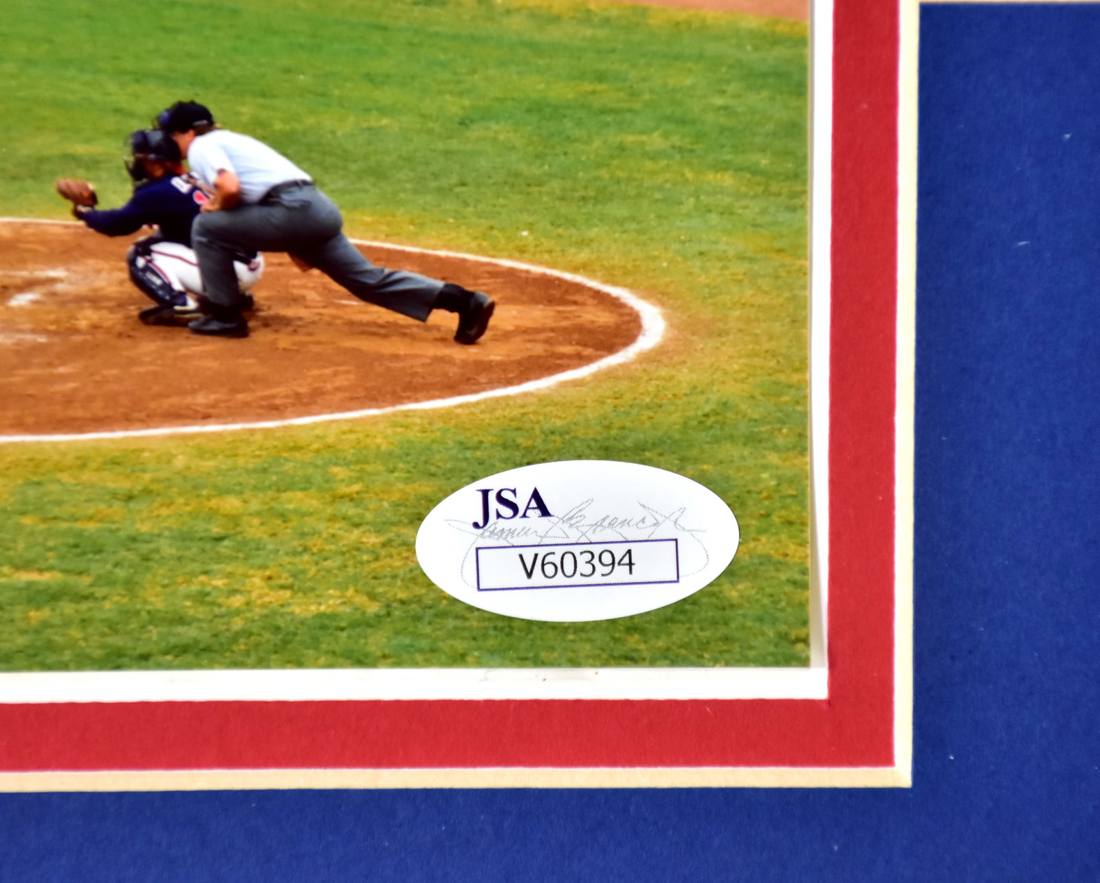 Gary Carter - Framed and autographed - 5