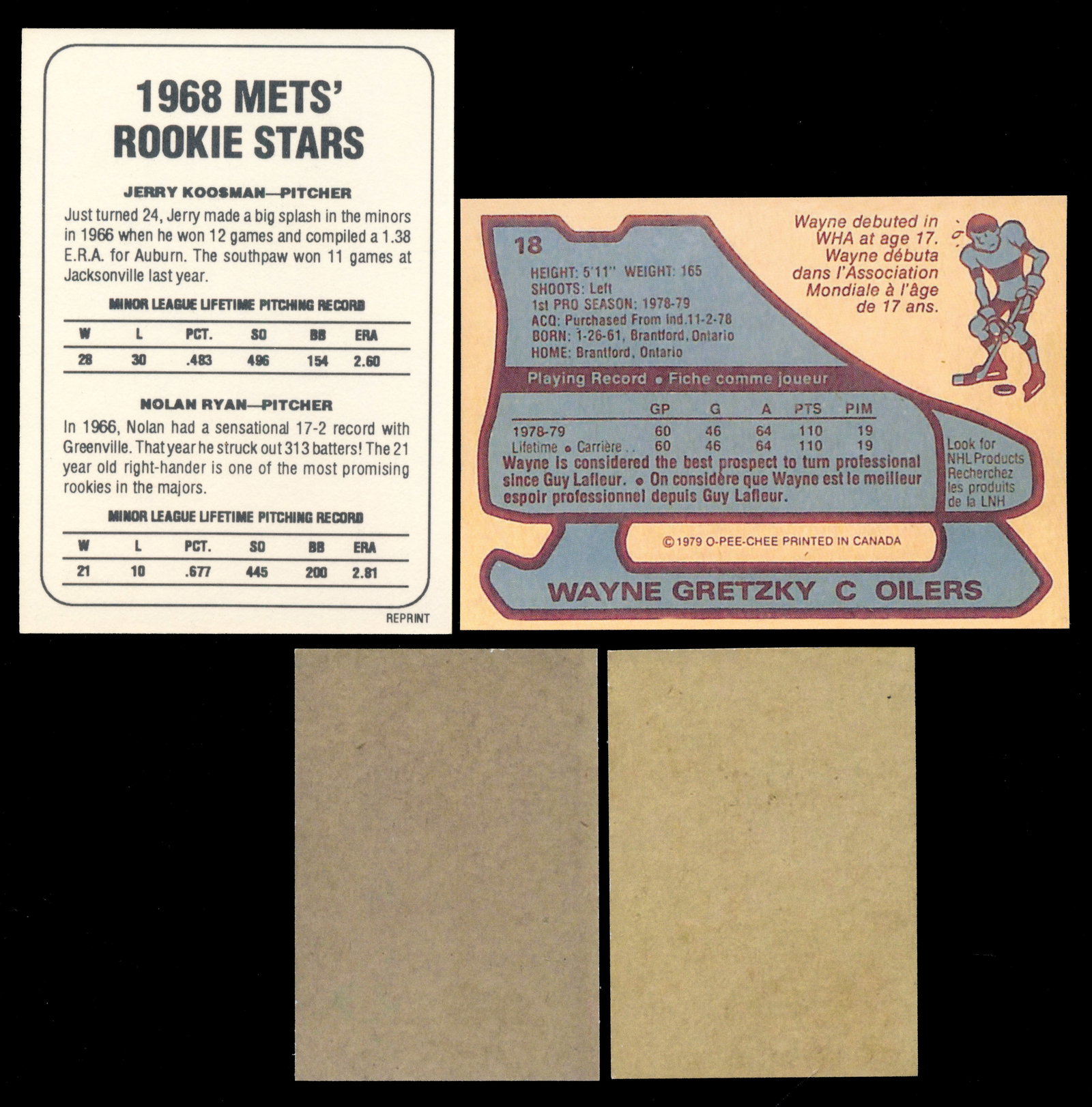 REPRINT Hockey cards lot - 2