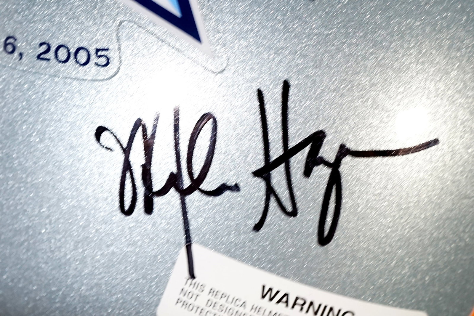 Football - Football helmet from the 39th Super Bowl - 7