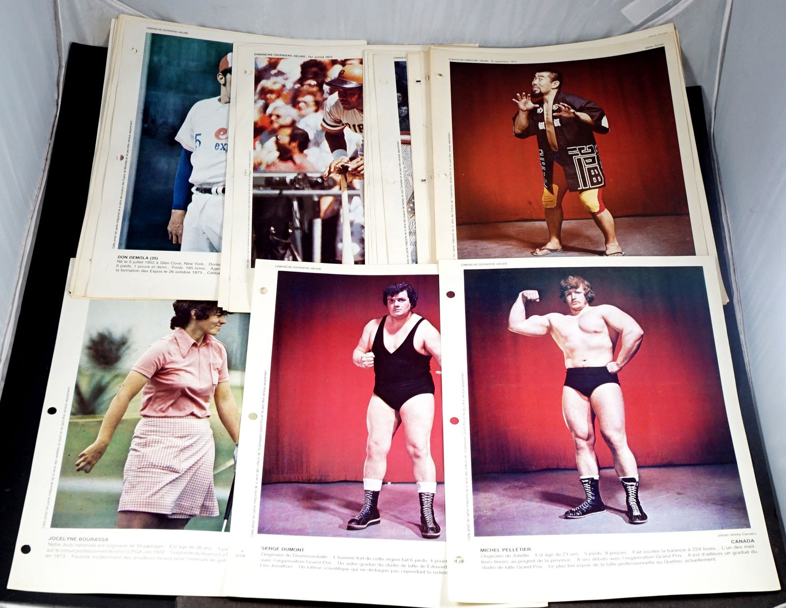 Sport - Poster from the magazine Dimanche/Derniere heure - 2