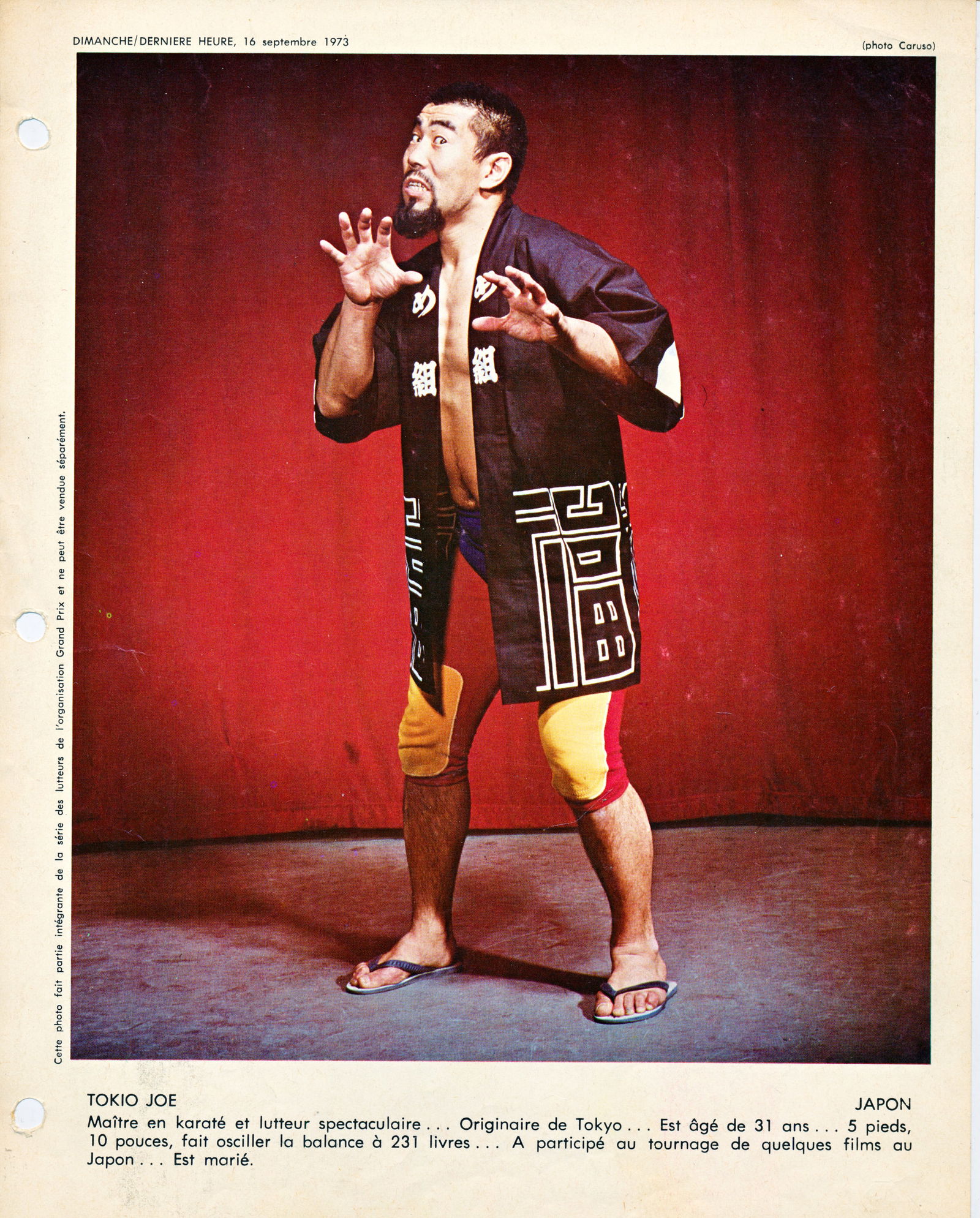 Sport - Poster from the magazine Dimanche/Derniere heure - 4