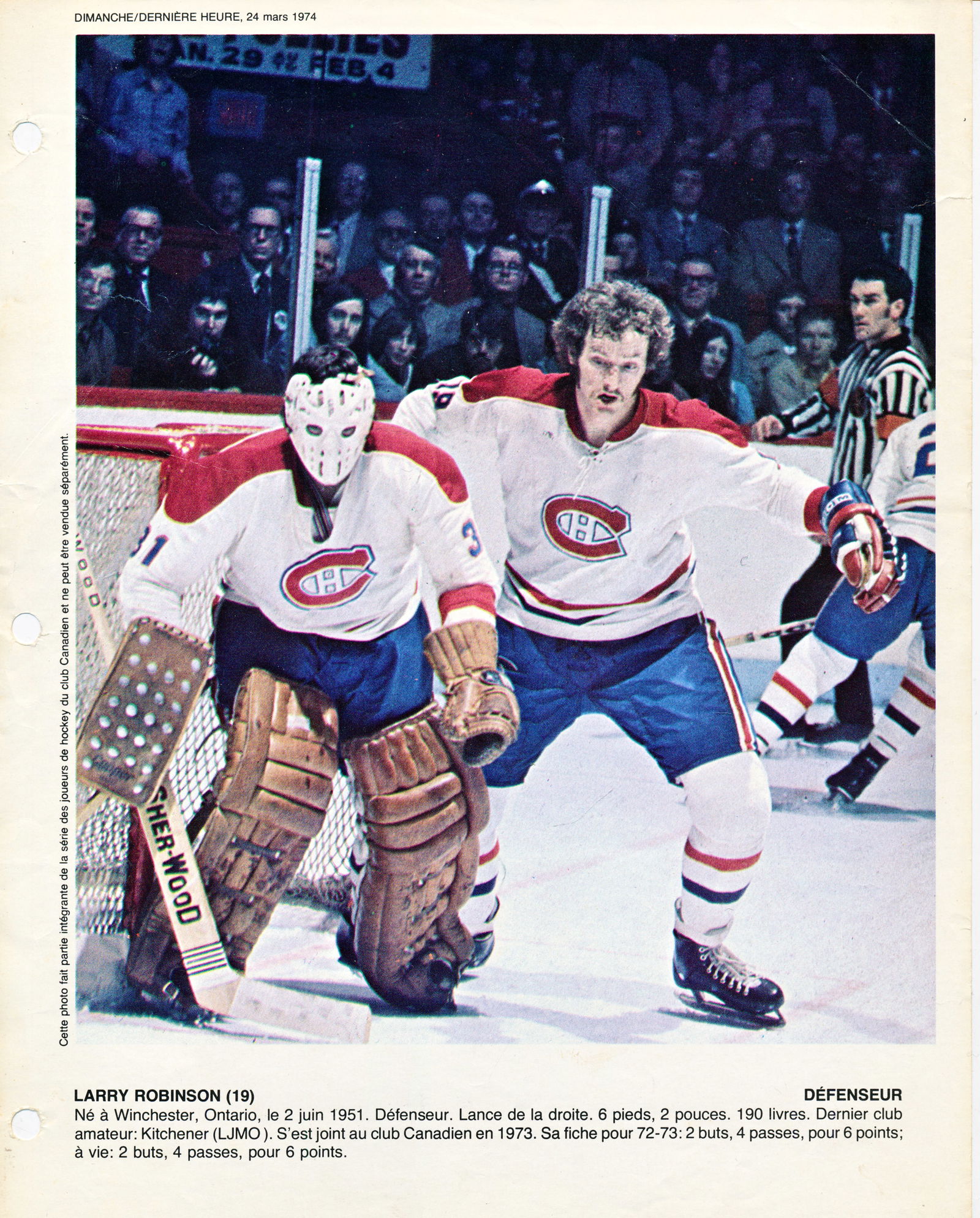 Sport - Poster from the magazine Dimanche/Derniere heure - 9