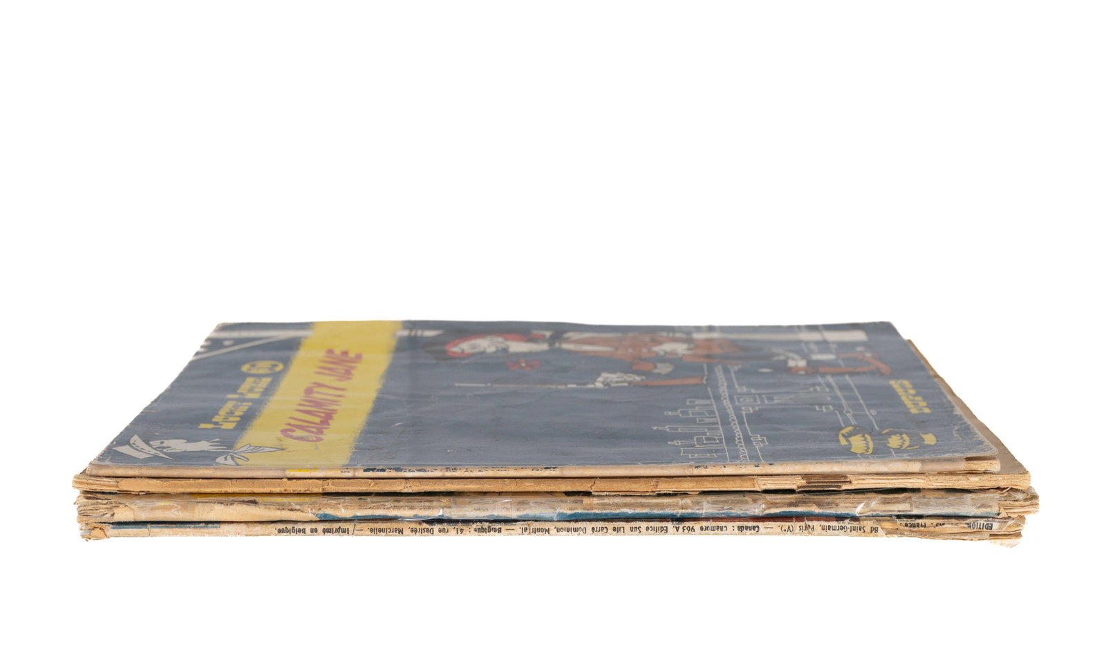 De Bevere, Maurice dit Morris, / Goscinny, René - Lucky Luke vintage lot, original editions - 3