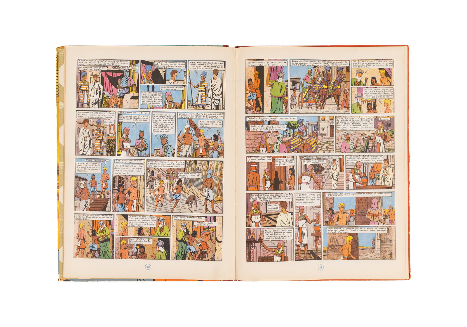 Martin, Jacques - Alix, Le sphynx d'or, 1st edition - 1956 - 2