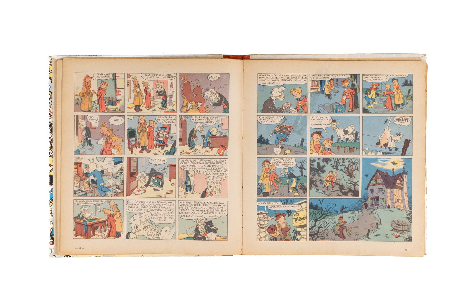 Franquin, André - Spirou et Fantasio, first edition - 1948 - 2