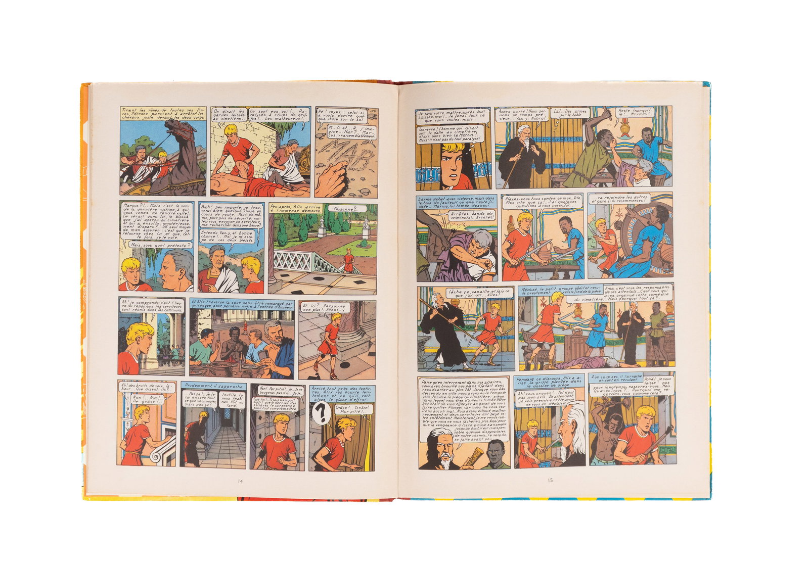 Martin, Jacques - Alix, La griffe noire, 1st edition - 1959 - 2