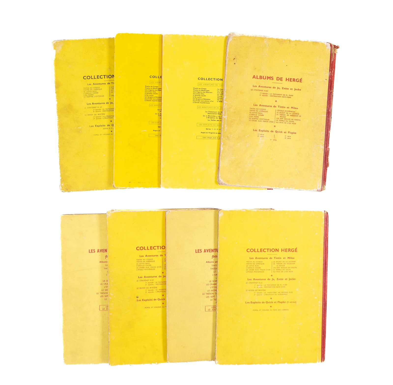 Remi, George, dit Hergé - Les exploits de Quick et Flupke, Série Couleur - 1949-1958 - 2