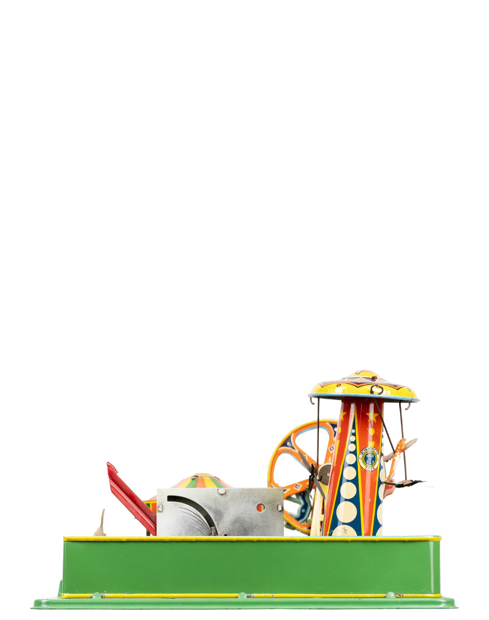 Wyandotte - Wind up tin amusement park - 1940-50 - 2