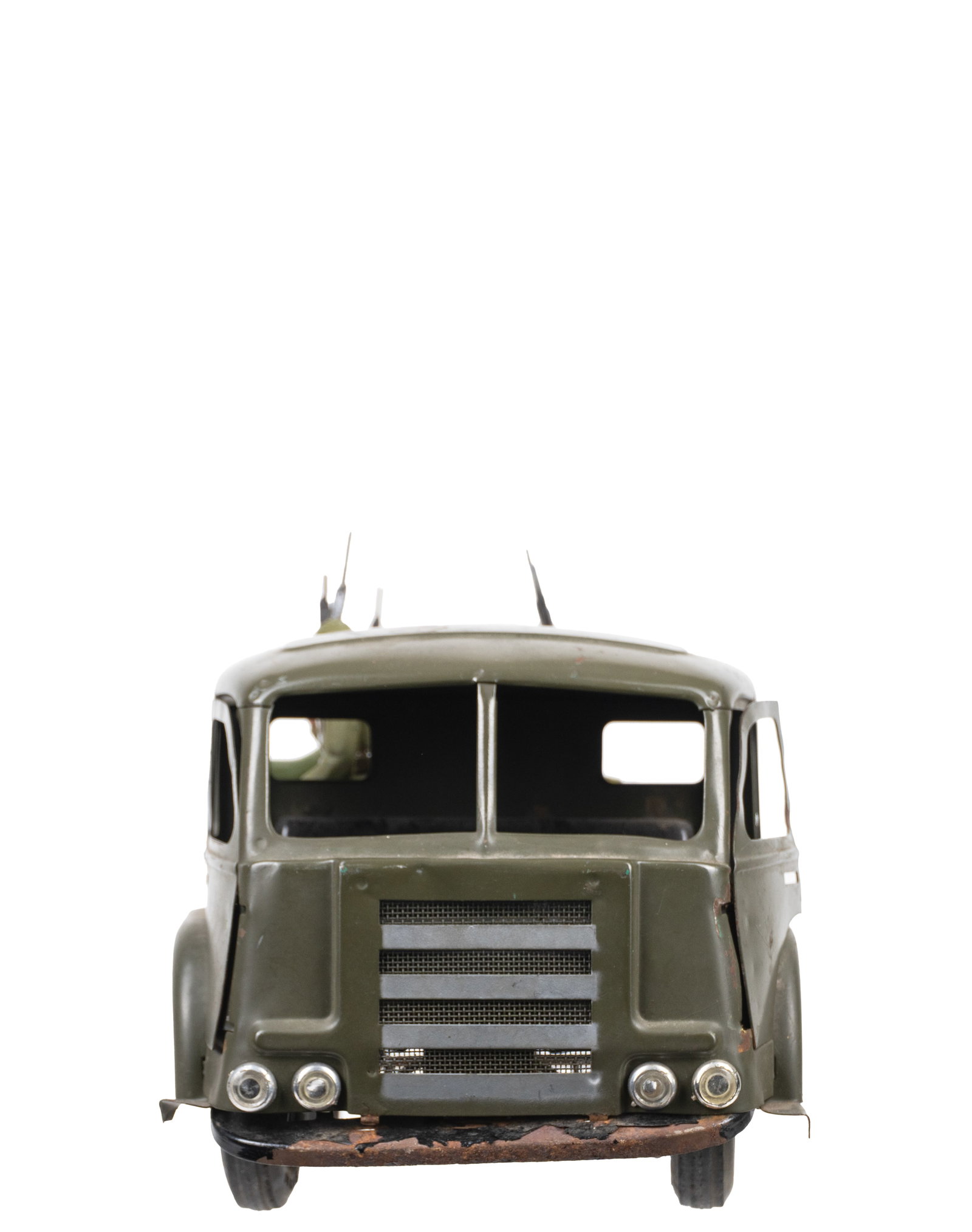 CIJ - Wind-up Renault military truck - Mi XXe siècle - 2