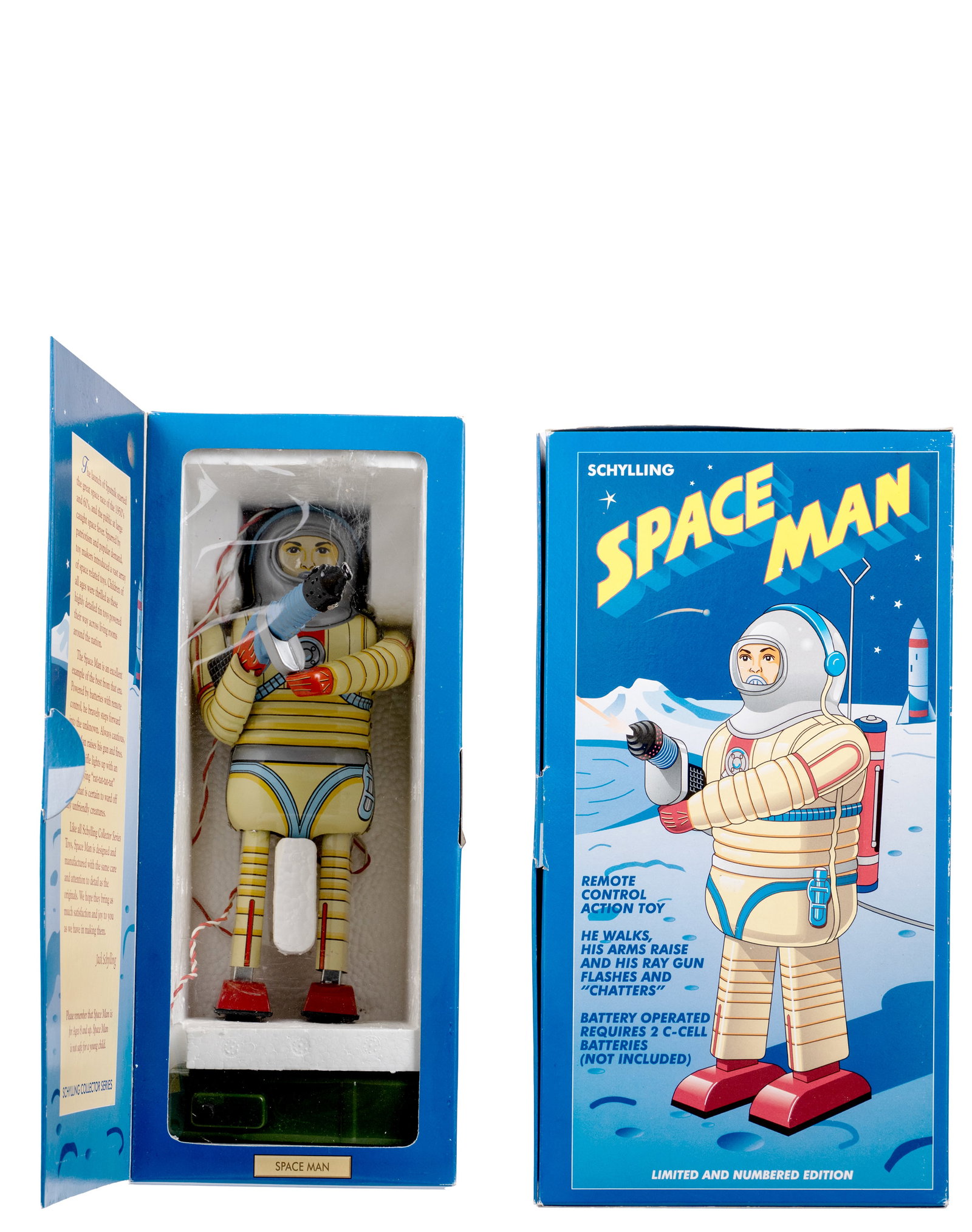 Schylling, Play box, Rocket USa - Robot bundle - Début XXIe siècle - 3