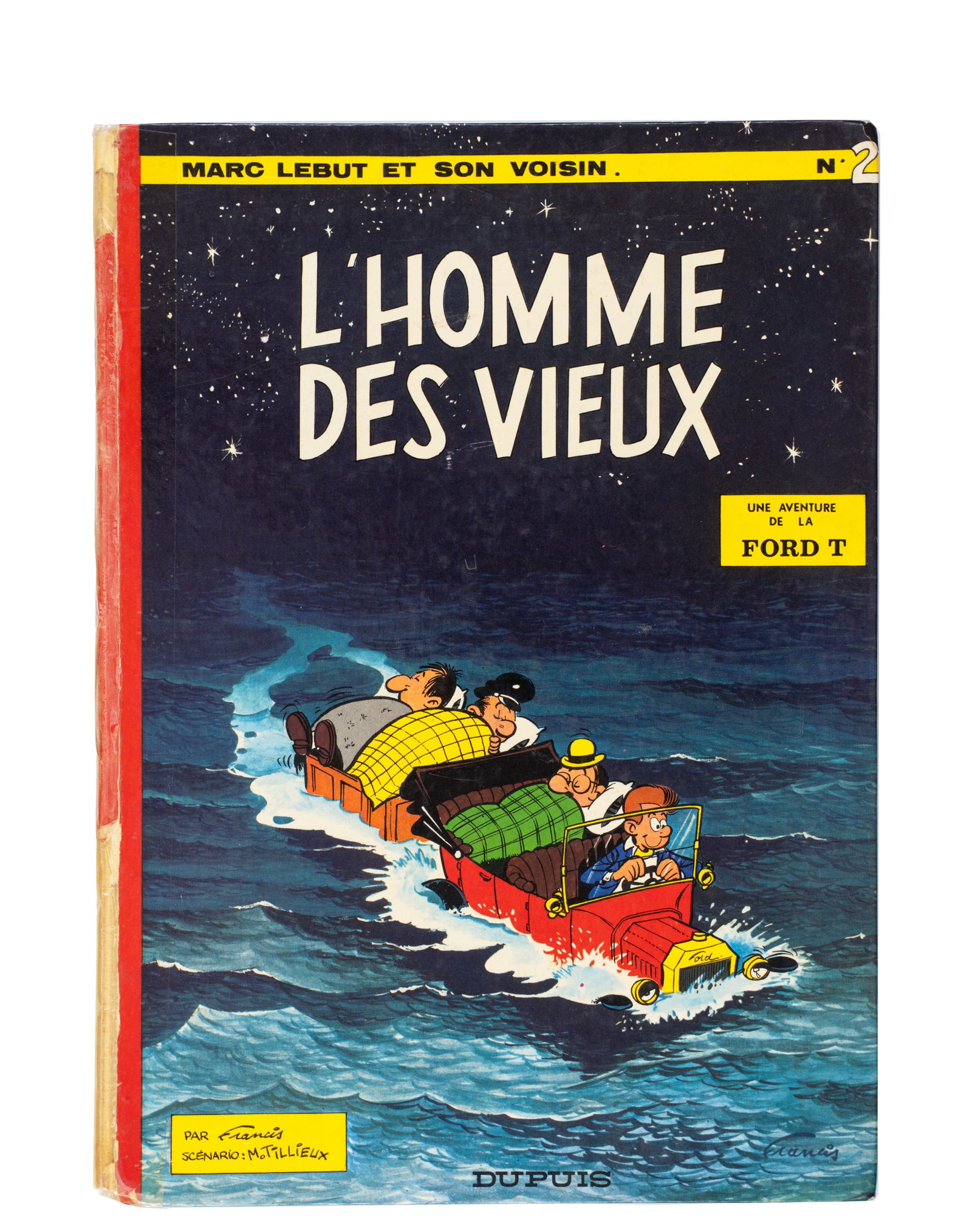 Tillieux, Maurice / Bertrand, Francis dit Francis - Marc Lebut et son voisin lot, original editions - 4