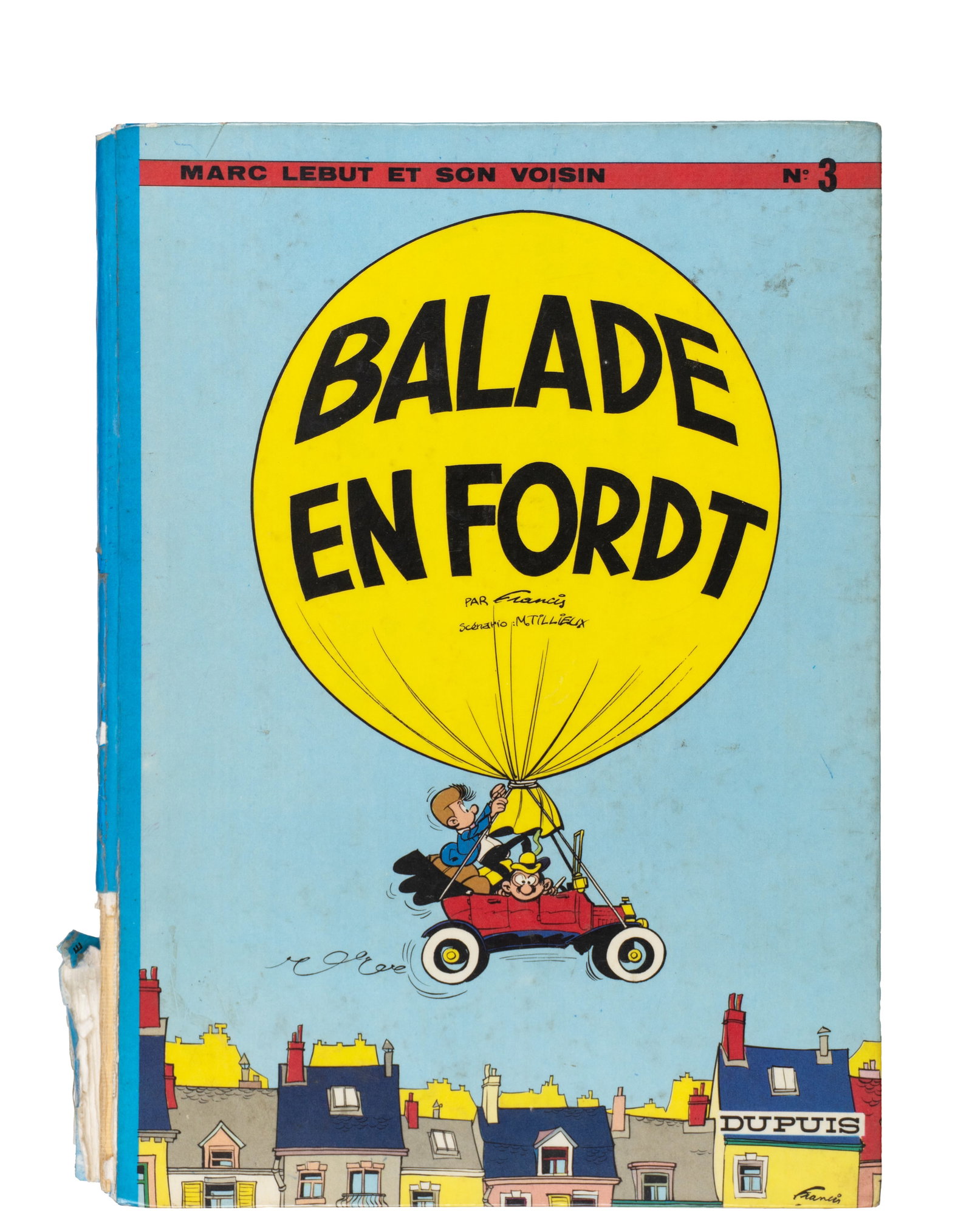 Tillieux, Maurice / Bertrand, Francis dit Francis - Marc Lebut et son voisin lot, original editions - 5