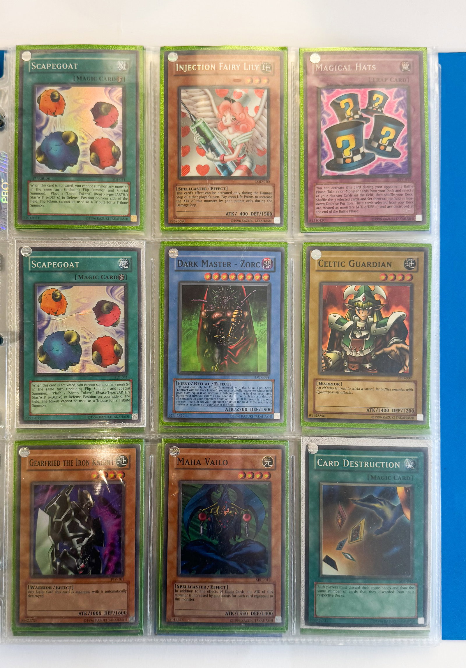 Konami - Yu-Gi-Oh! cards collection - 1996 - 10