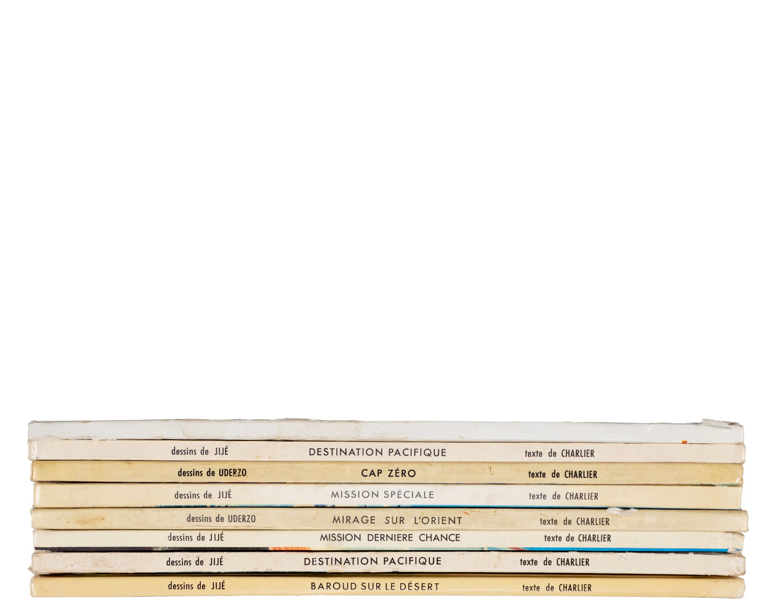 Charlier, Jean-Michel et autres - Tanguy et Laverdure selection, 1st edition - 1963-1972 - 10